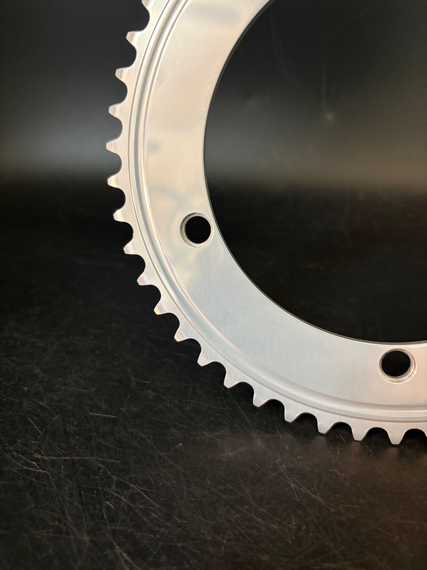 Sugino Zen Chainring Silver Old Logo 49t