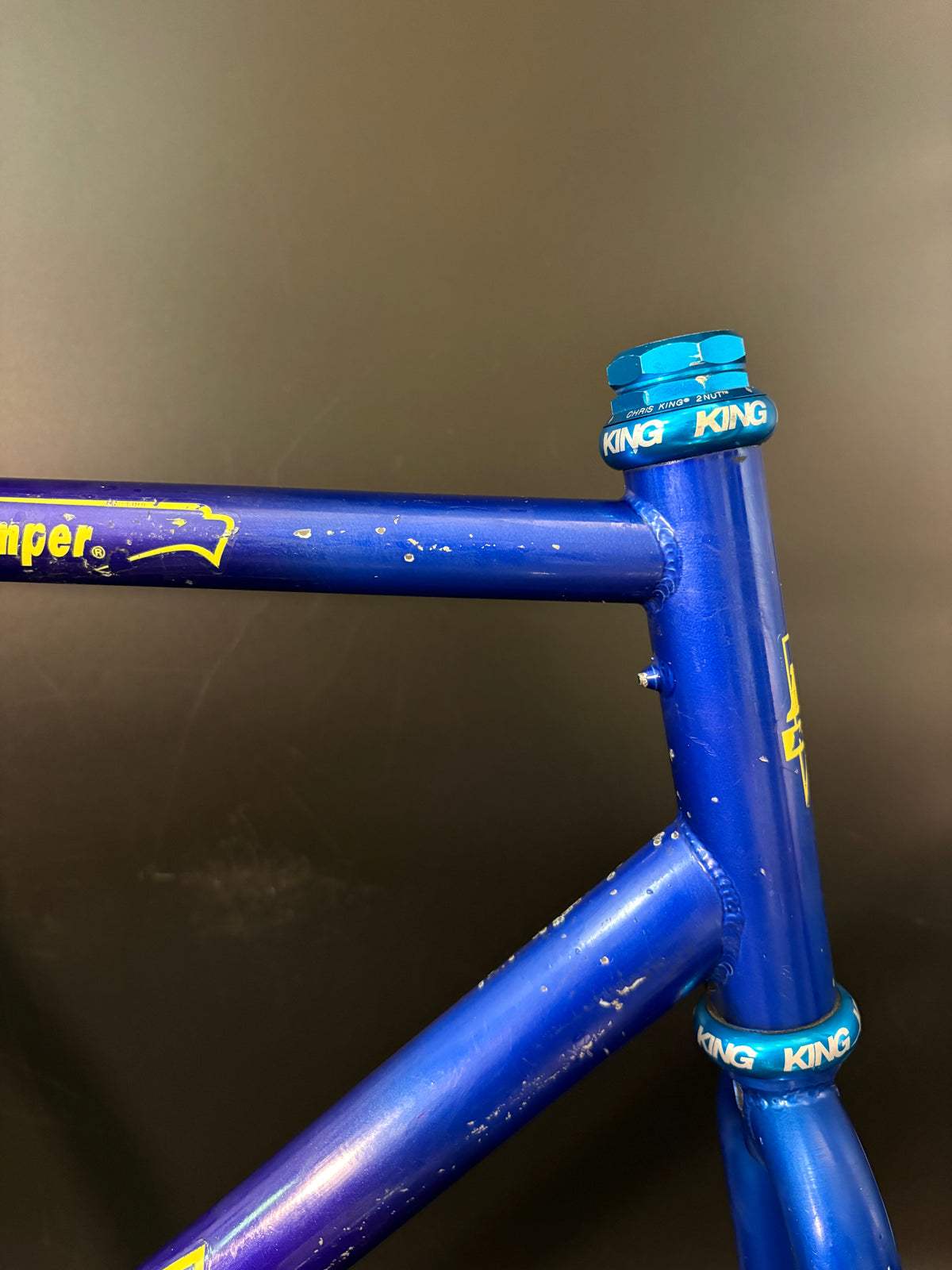 KHS Aero Track Frameset Blue/Purple Fade 55cm