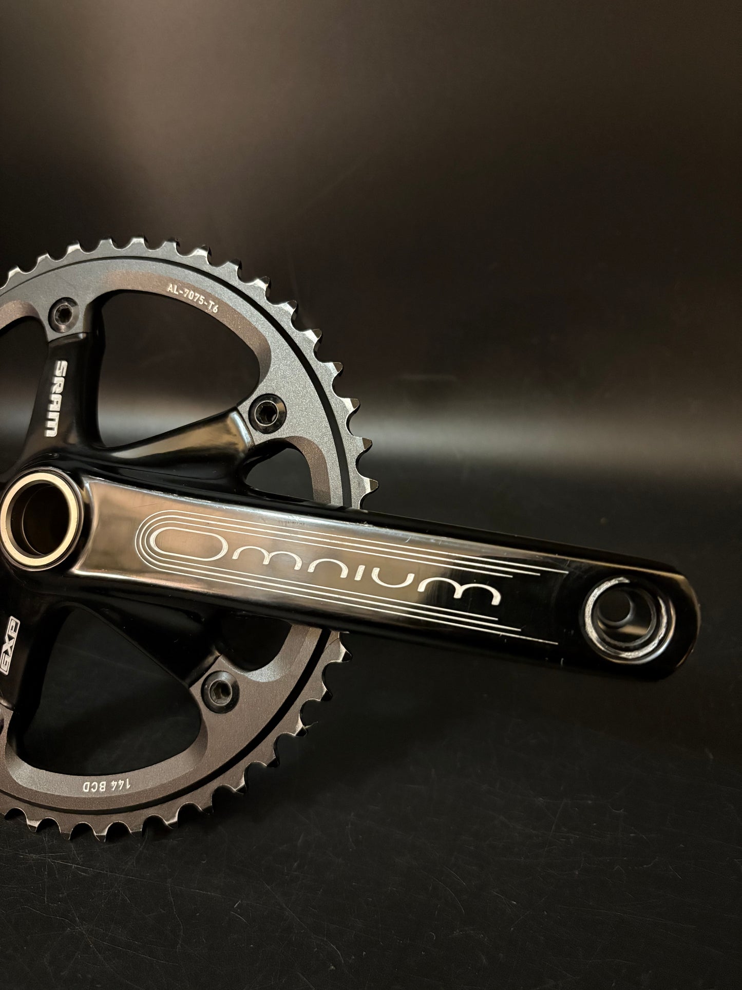 Sram Omnium Crankset Black 167.5mm 48t