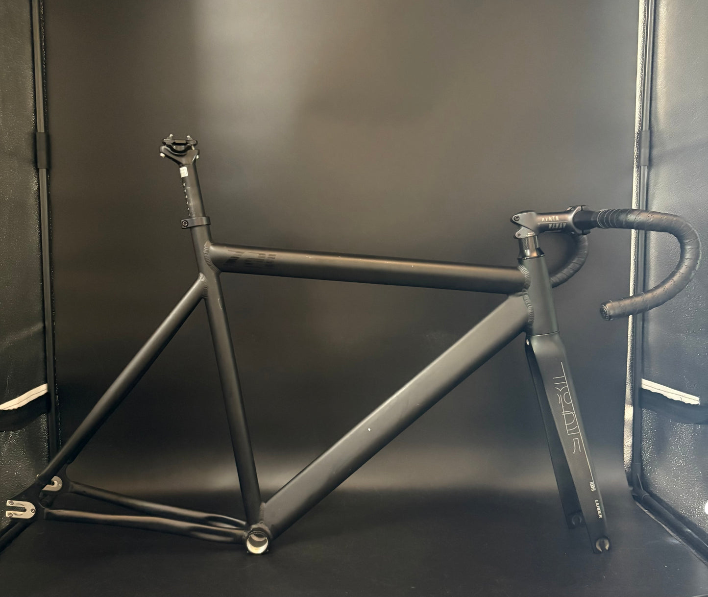 Leader 721 Frameset Black 56cm w/ Extras