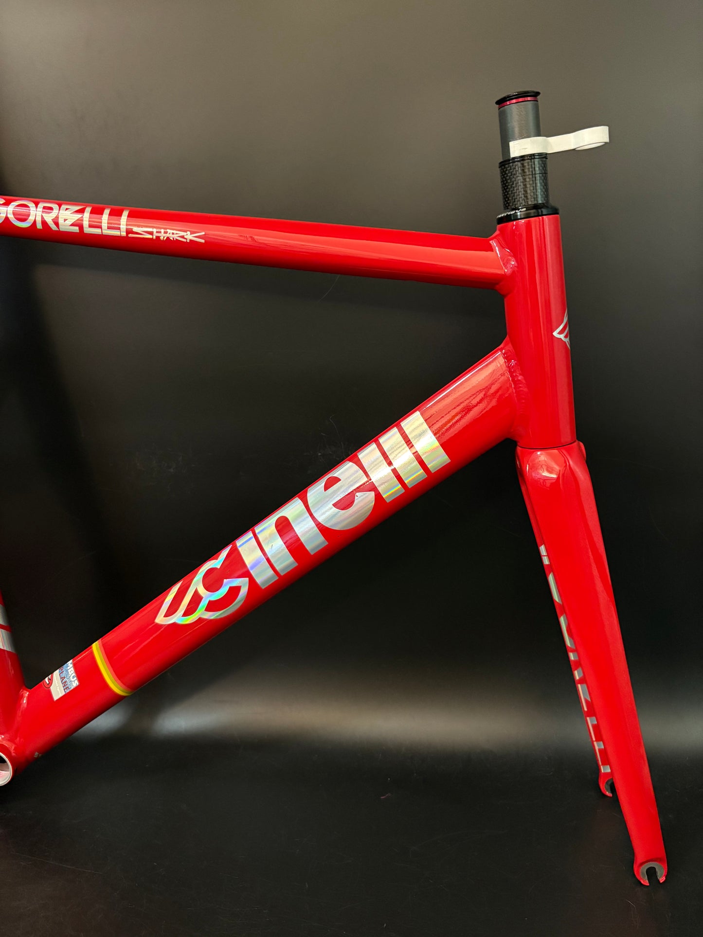 Cinelli Vigorelli Shark Frameset Red 56cm #2