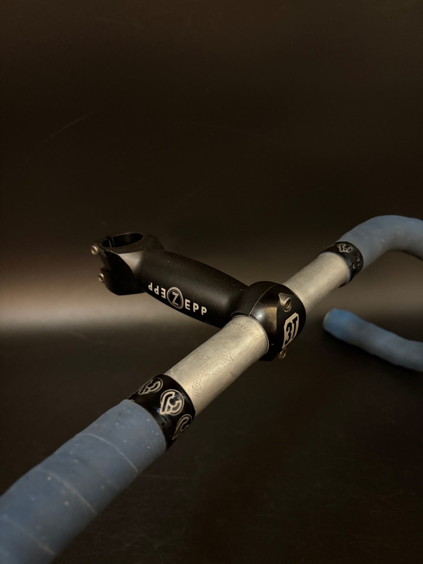 3T Drop Handlebar Silver 42cm 26.0 + 3T Zepp Stem Black 120mm