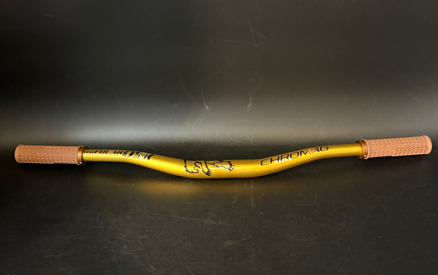 Chromag Fubars OSX Riser Handlebar Gold 750mm 31.8
