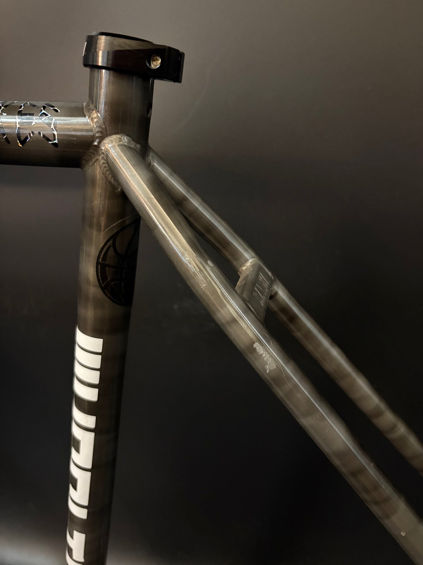 Mash Reyes Steel Frameset Phosphate Smoke Medium