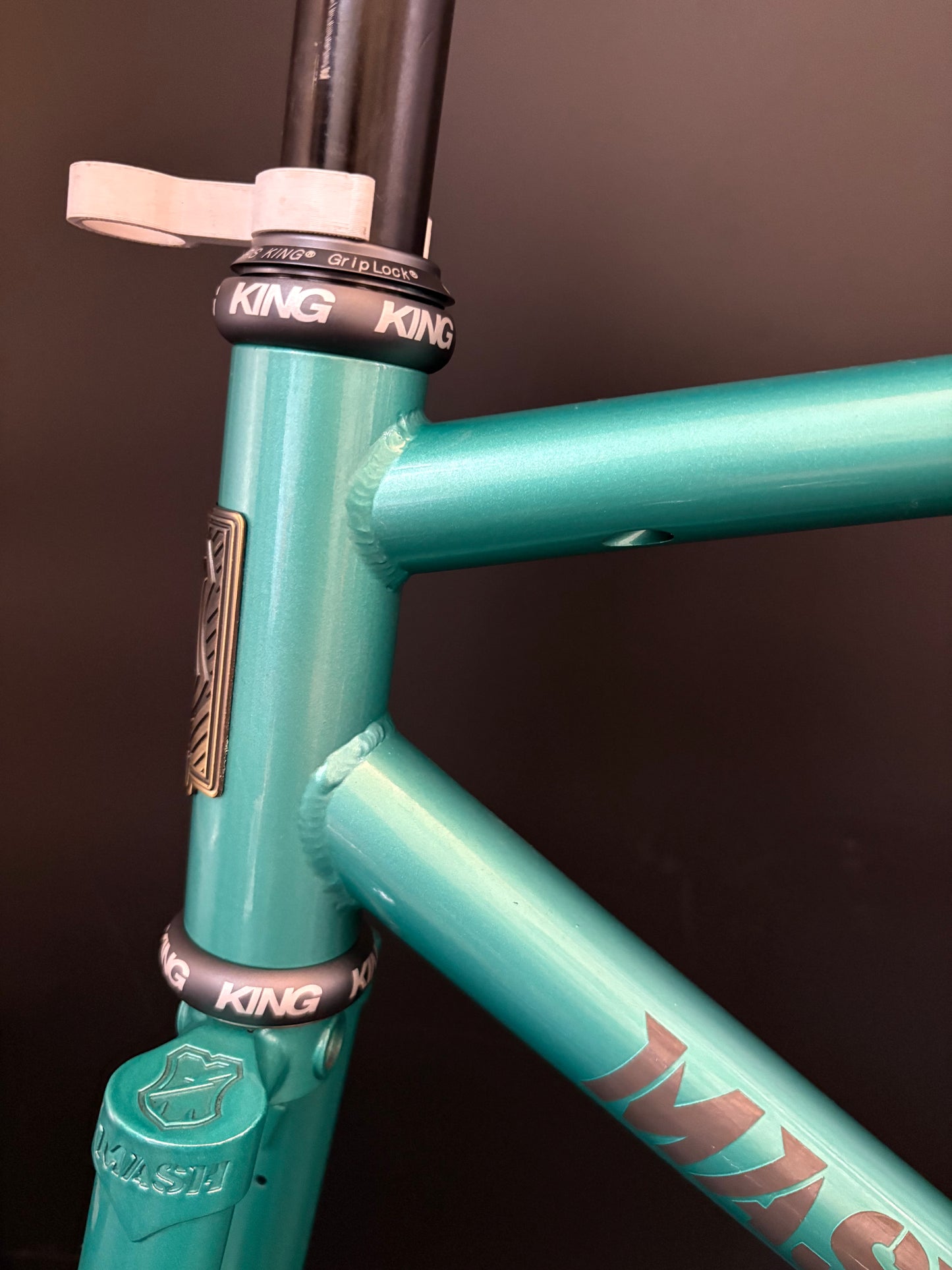 Mash Steel Frameset Teal/Raw 55cm Medium