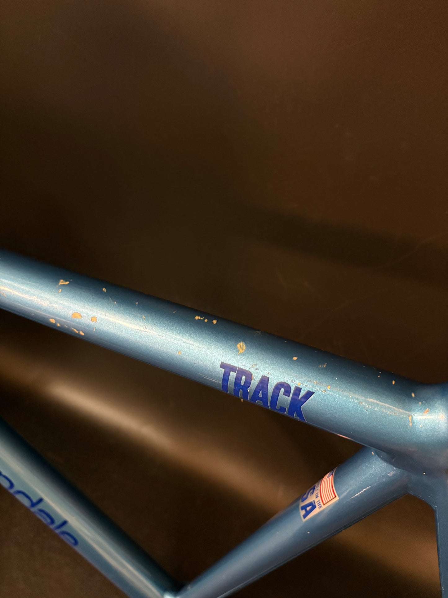 Cannondale Track Frameset Blue 58cm