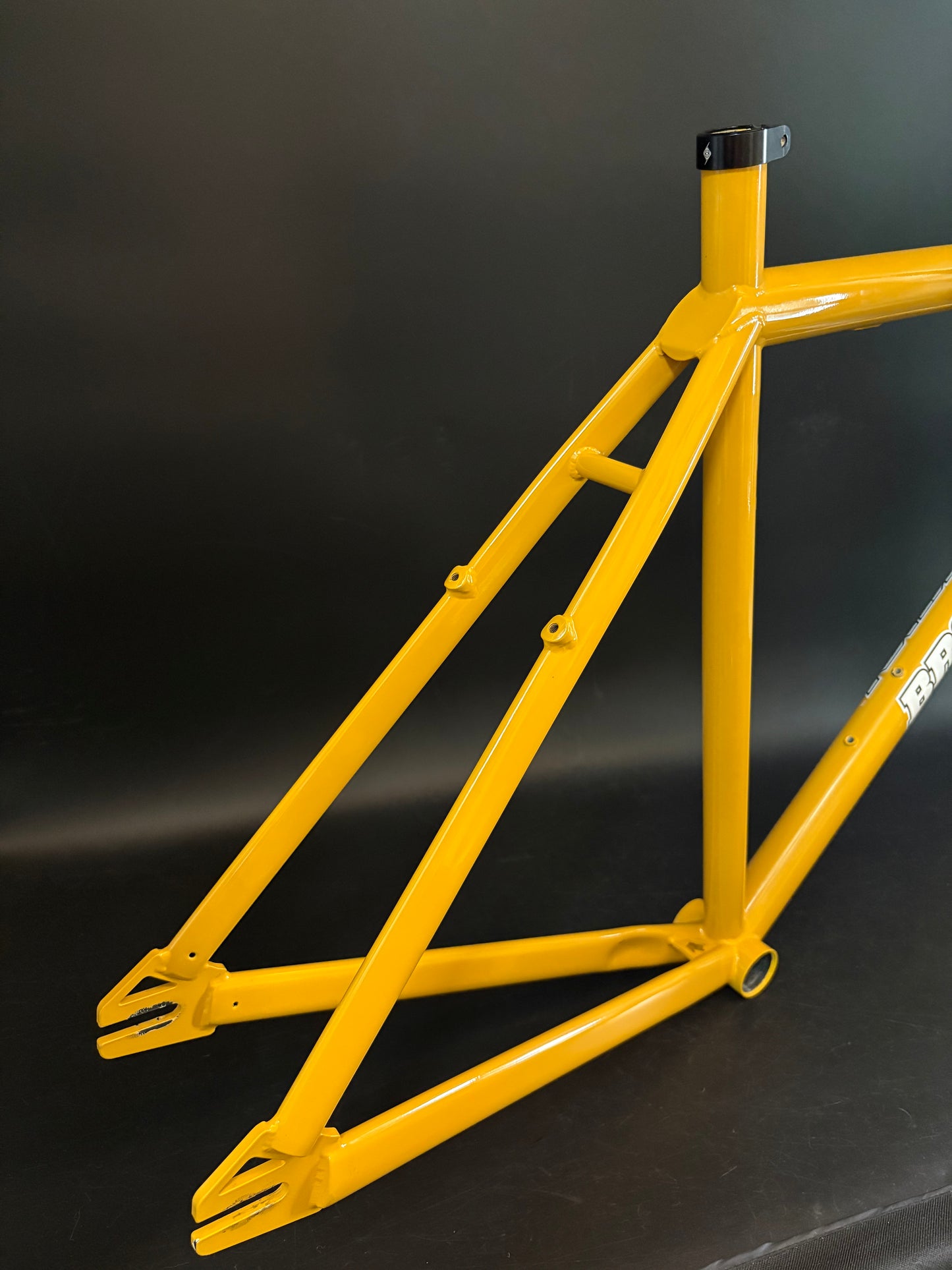 Brooklyn Machine Works Gangsta Track v4 Frameset Yellow Medium