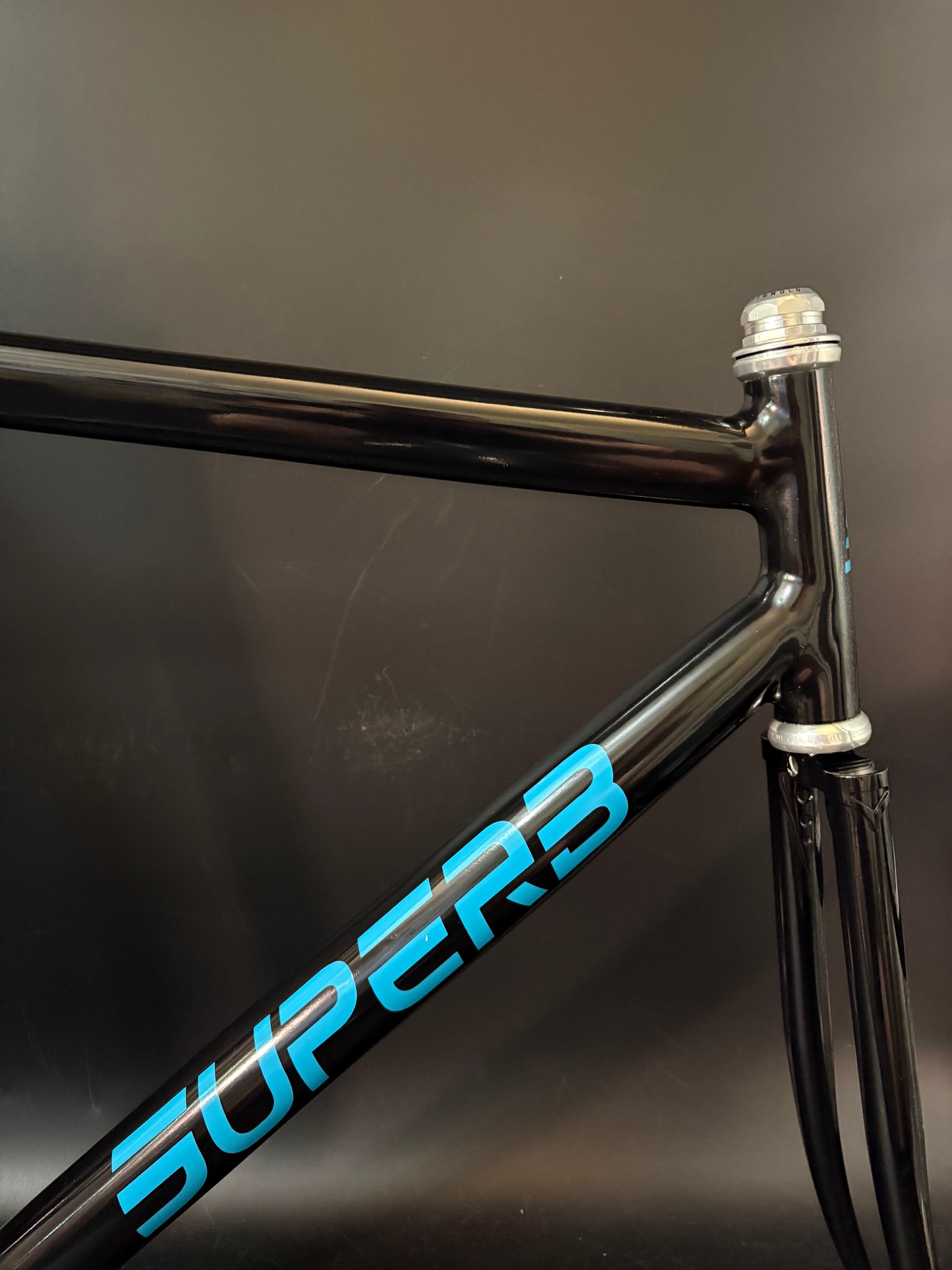 Superb Sprint Frameset Black 59cm ST 56cm TT
