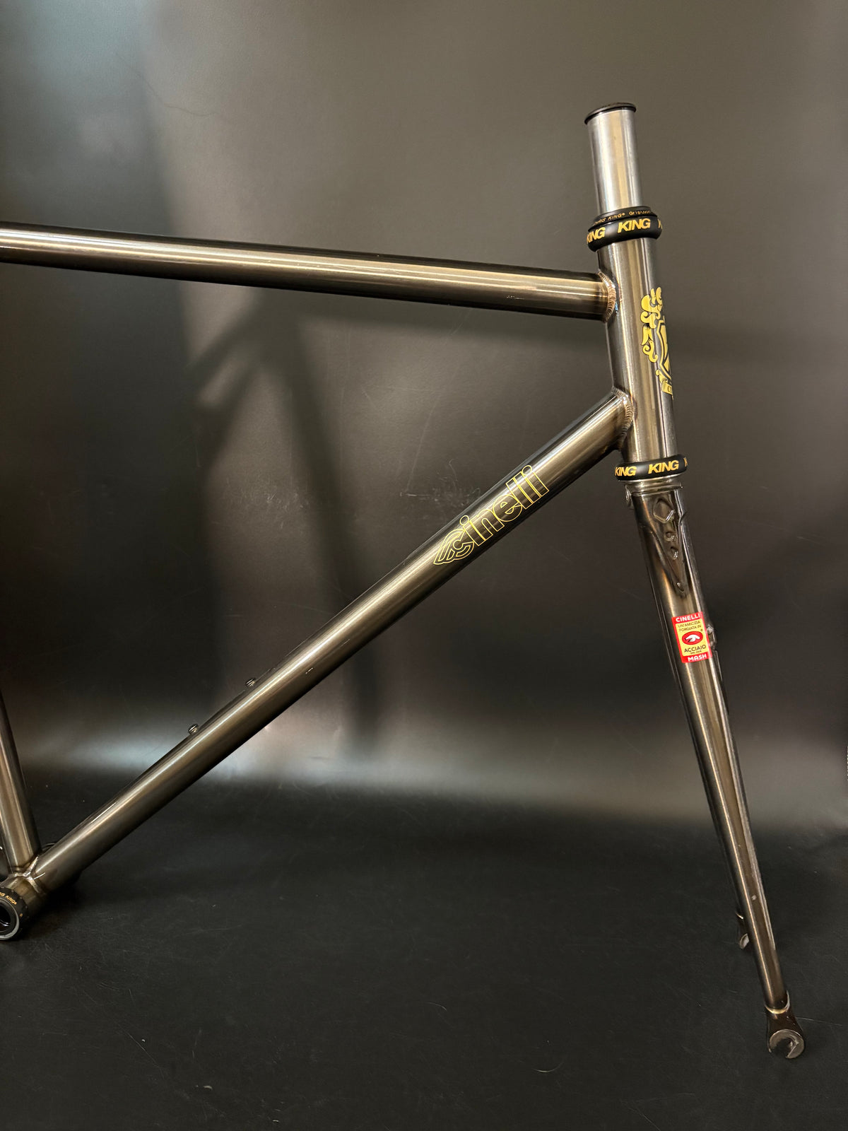 Cinelli Mash Work Frameset v2 Dark Smoke 56cm