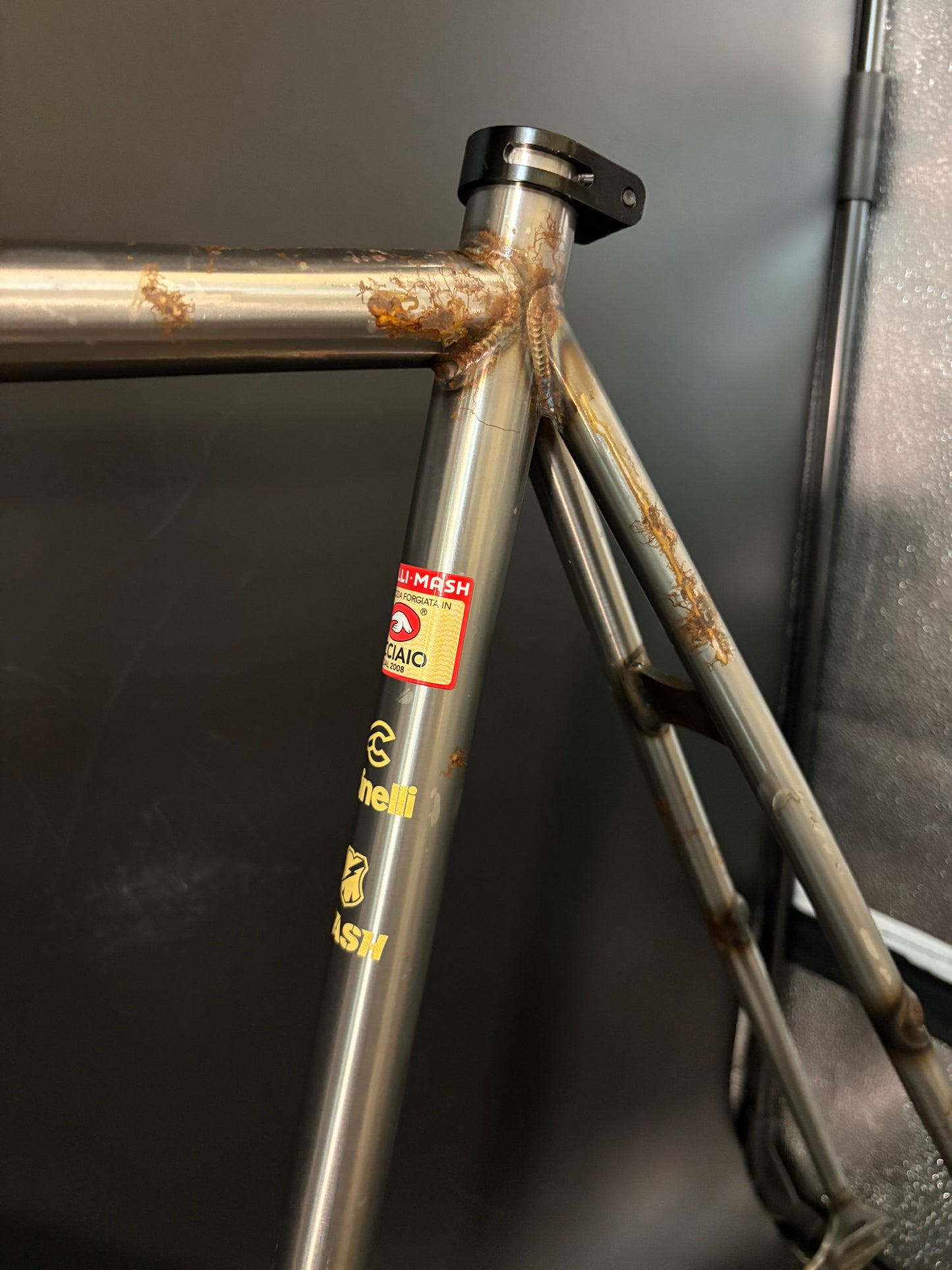 Cinelli Mash Work Frameset Raw 60cm