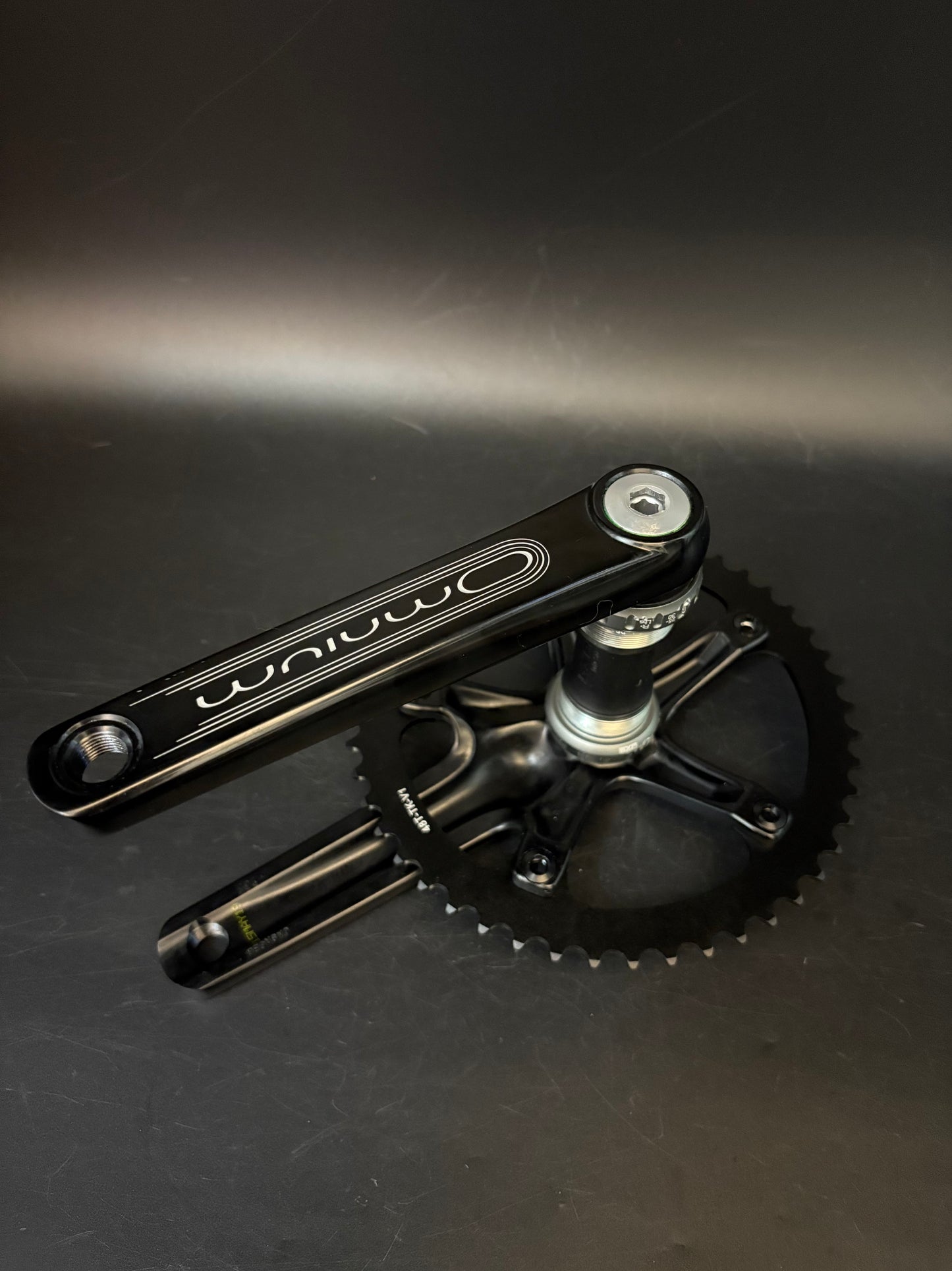 Sram Omnium Crankset Black 165mm 48t