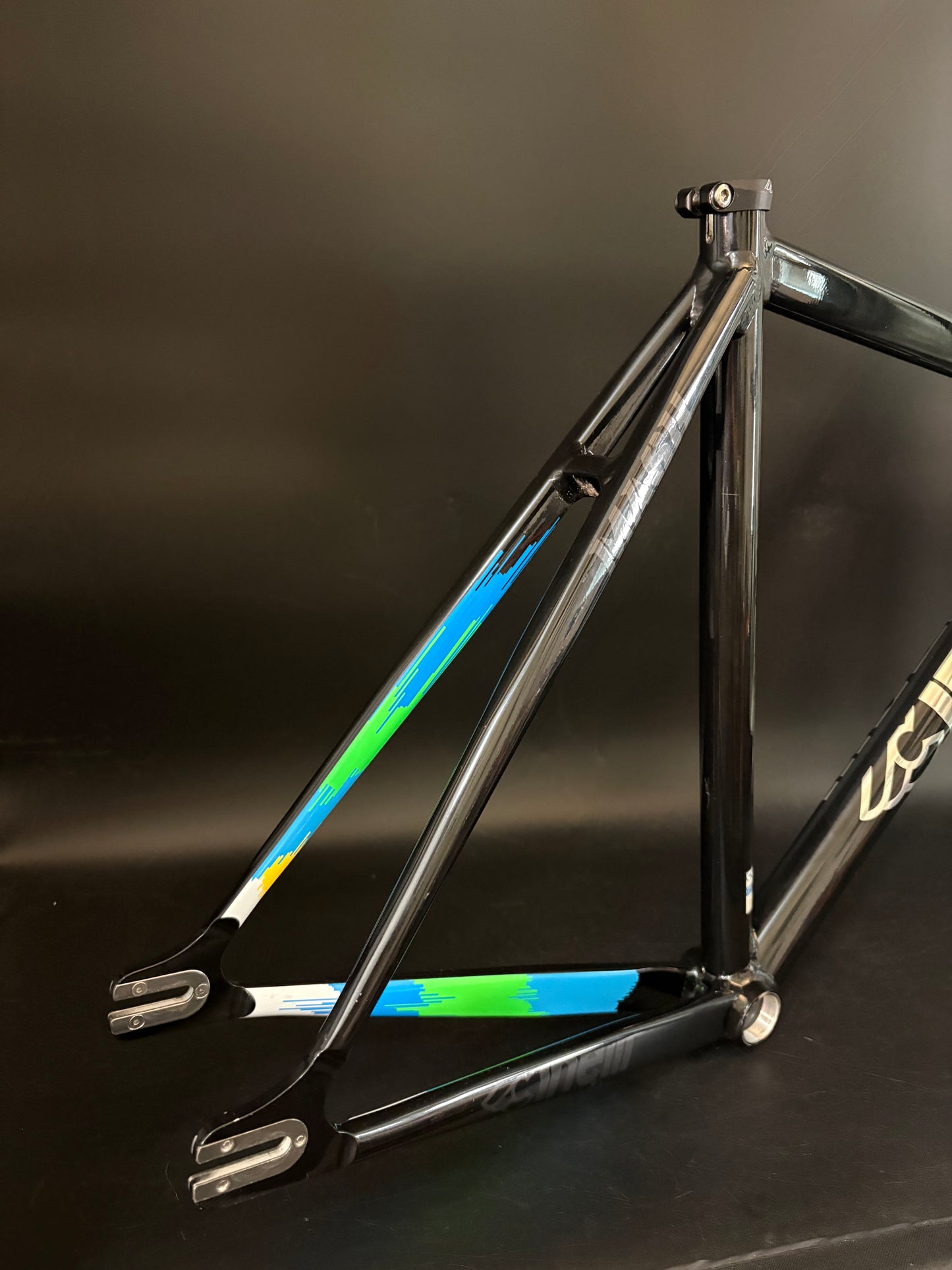 Cinelli Mash Histogram Frameset Black Small 54cm ST 52cm TT