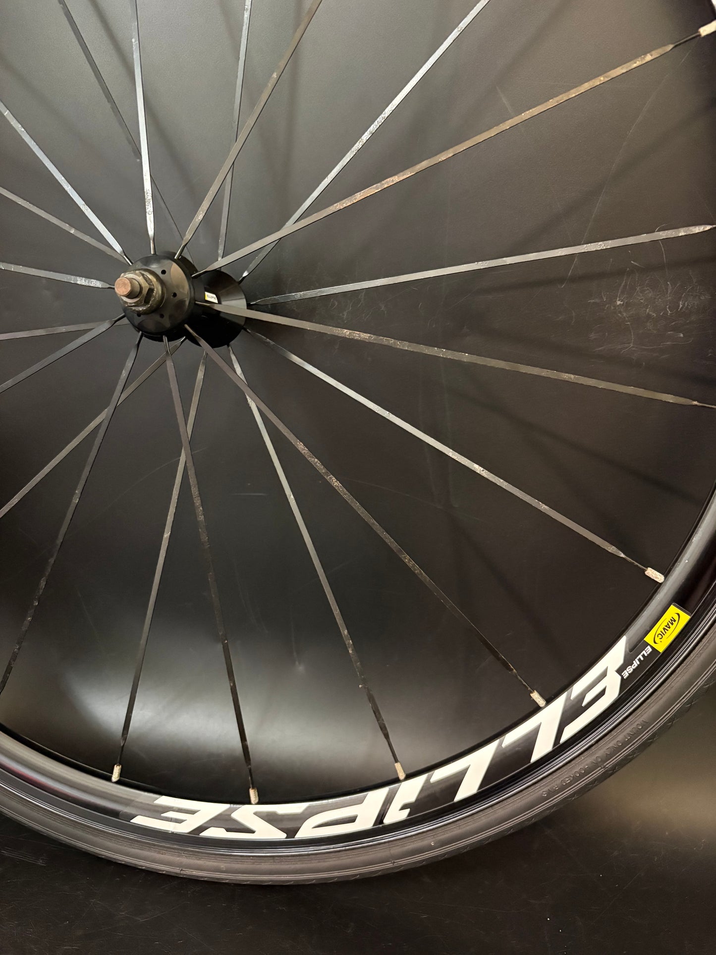Mavic Ellipse Wheelset Black 20h