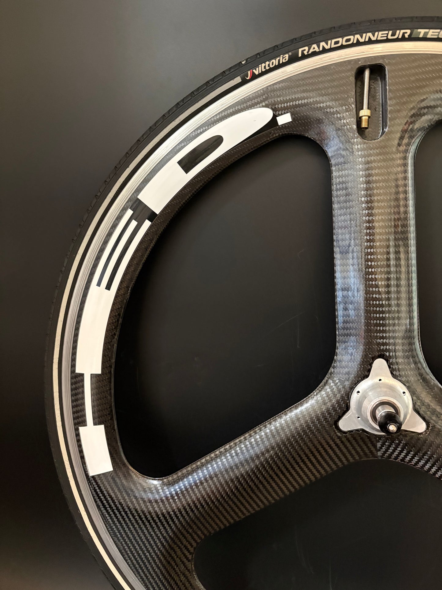 HED 3 Tri Spoke Carbon Clincher Front Wheel
