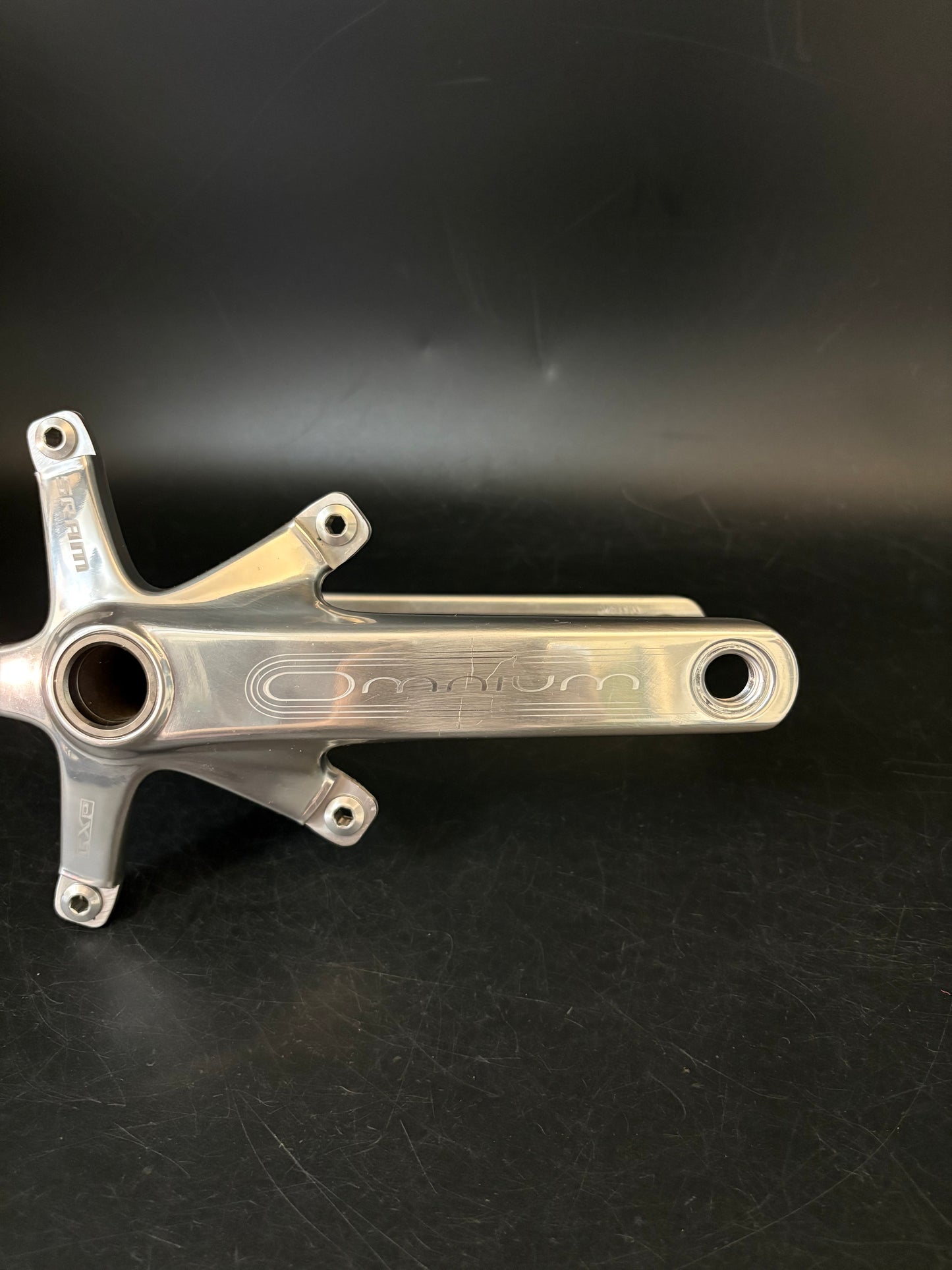 Sram Omnium Cranks Silver 165mm #1