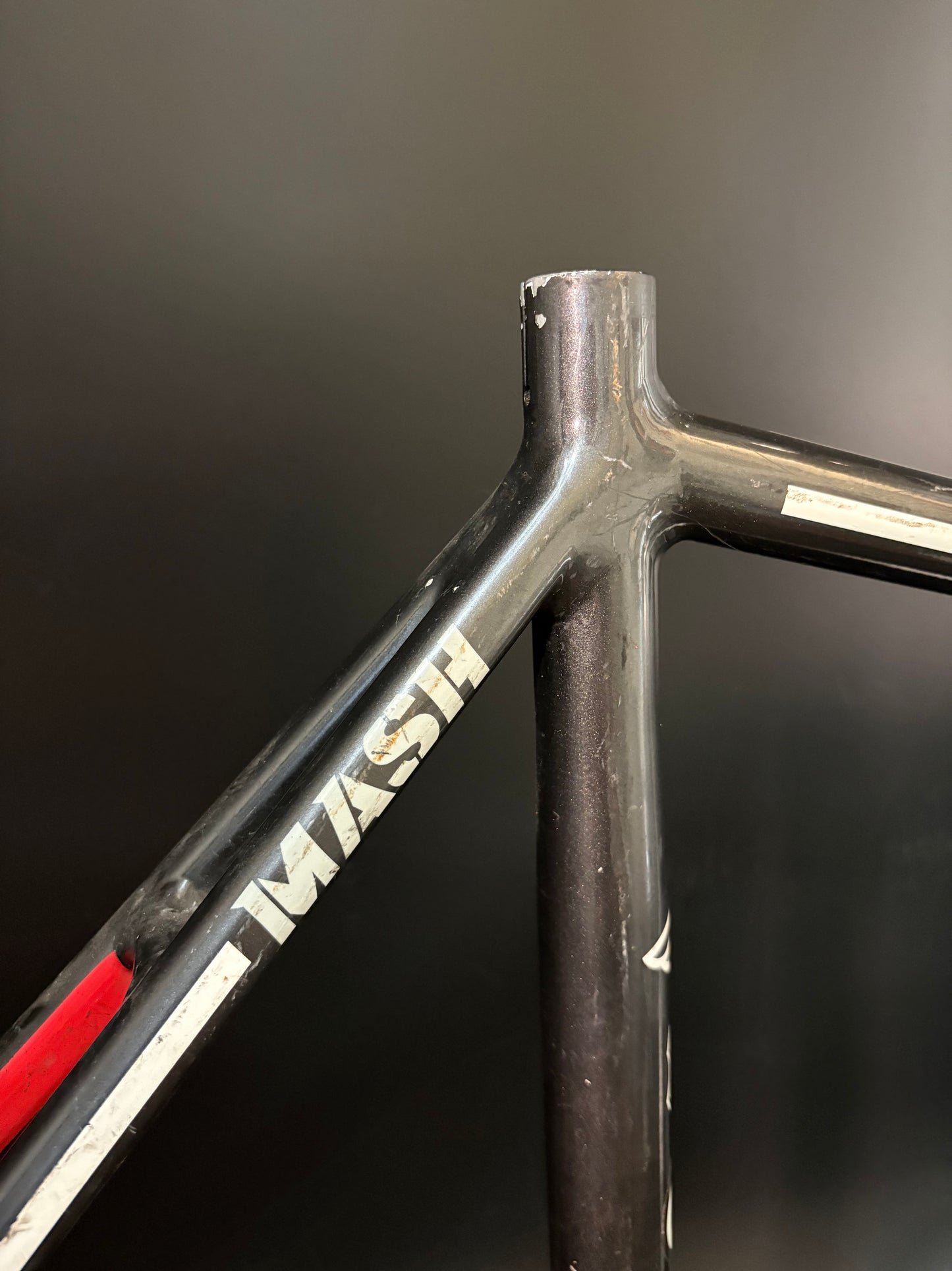 Chas’ Cinelli Mash Parallax Frameset White Prototype 55cm