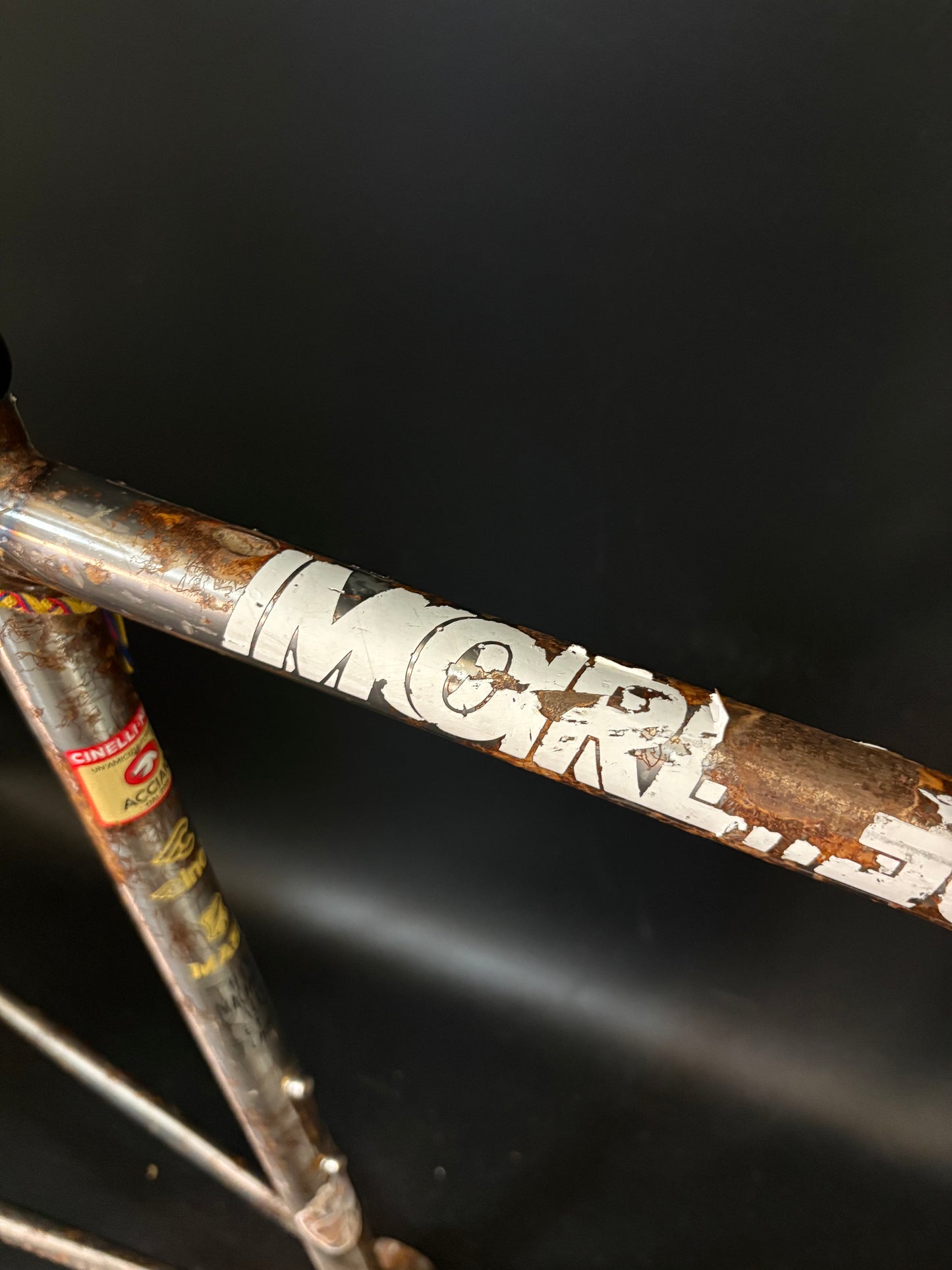Chas’ Cinelli Mash Work Frameset Raw Prototype #2 55cm