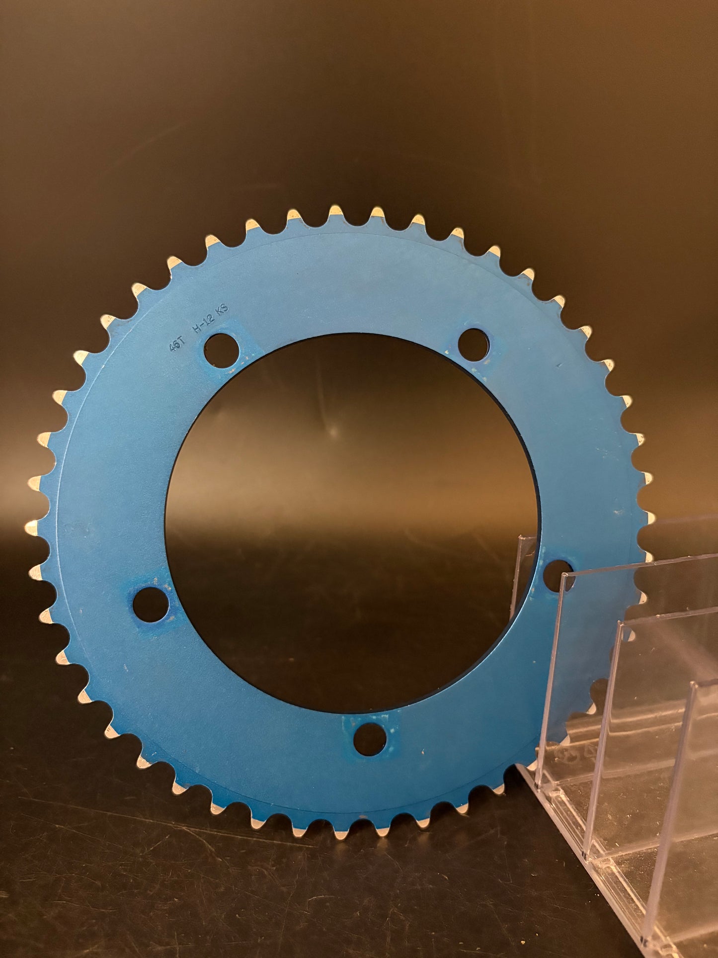 Sugino Messenger Chainring Blue 46t 130bcd