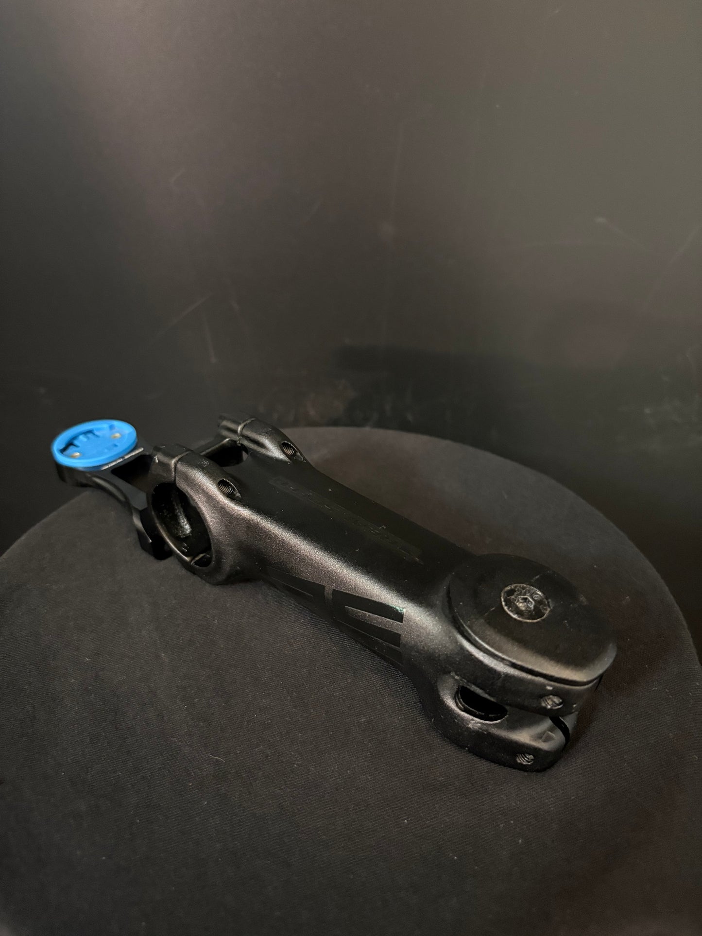 Real Speed RS-10 Alloy Stem Black 110mm 31.8 7deg w/ Computer Mount