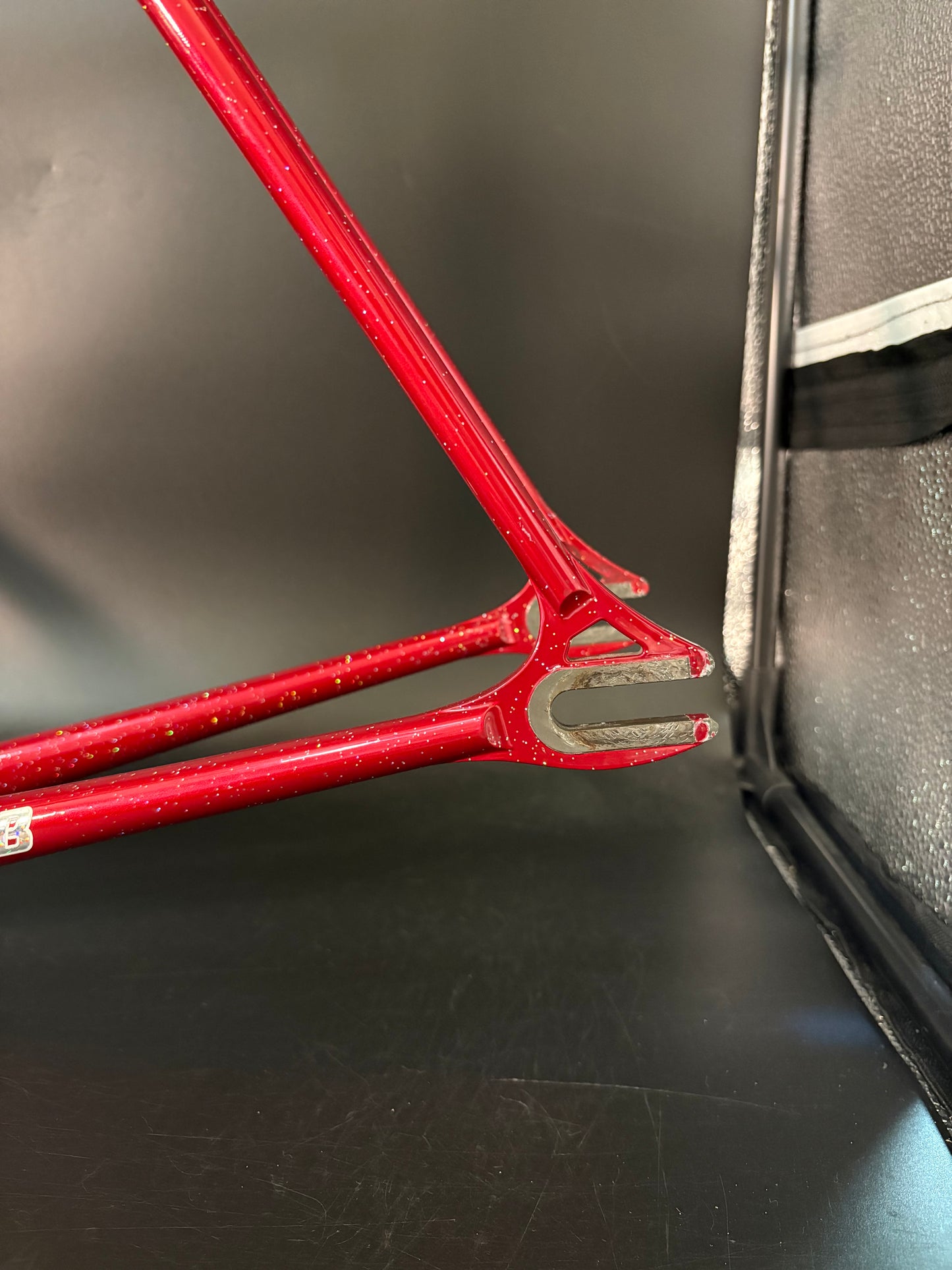Rinsei Lab NJS Frameset Red 57cm ST 56cm TT
