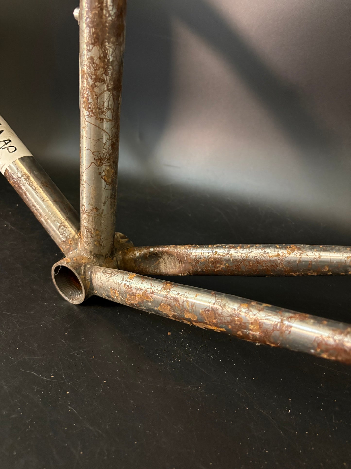 Chas’ Cinelli Mash Work Frameset Raw Prototype #2 55cm