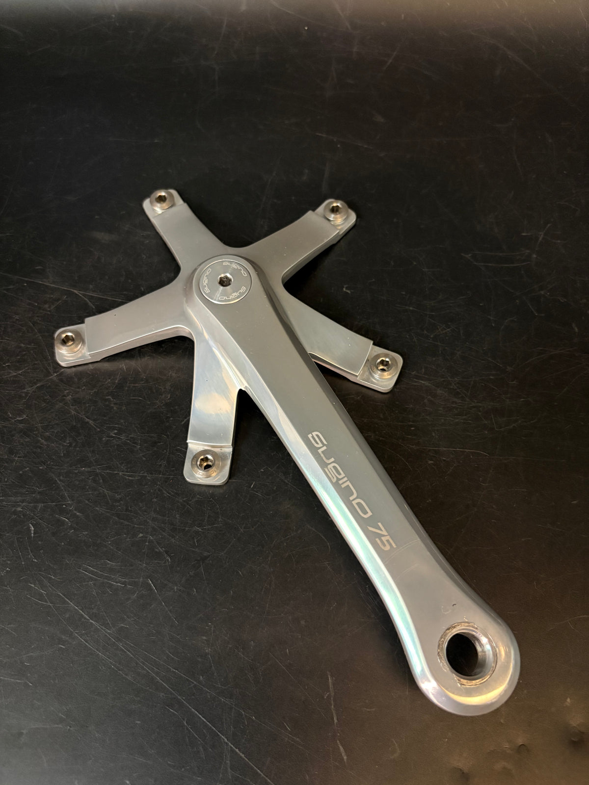 Sugino 75 Cranks Silver 165mm
