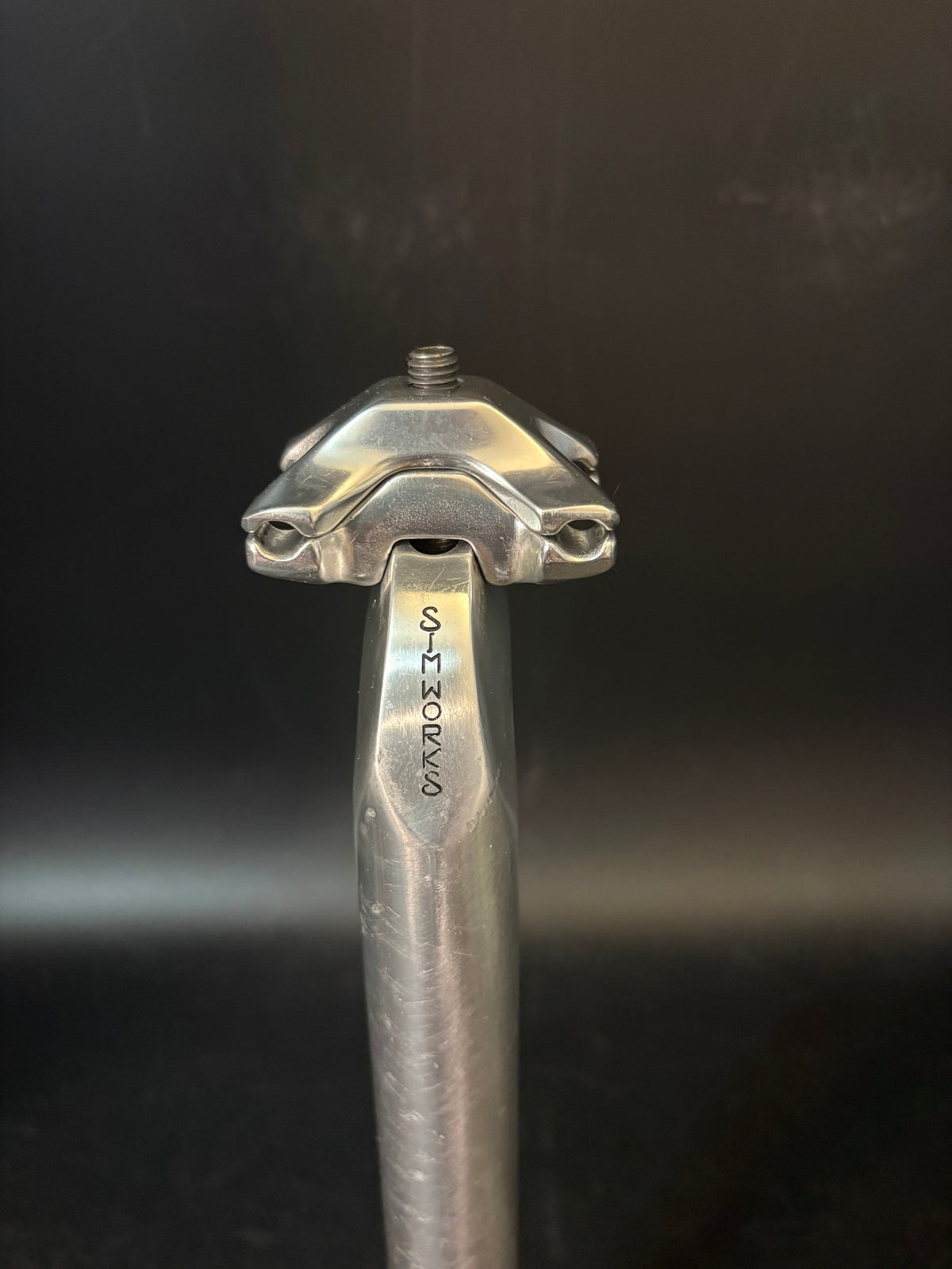 SimWorks Beatnik Seatpost Silver 27.2 250mm