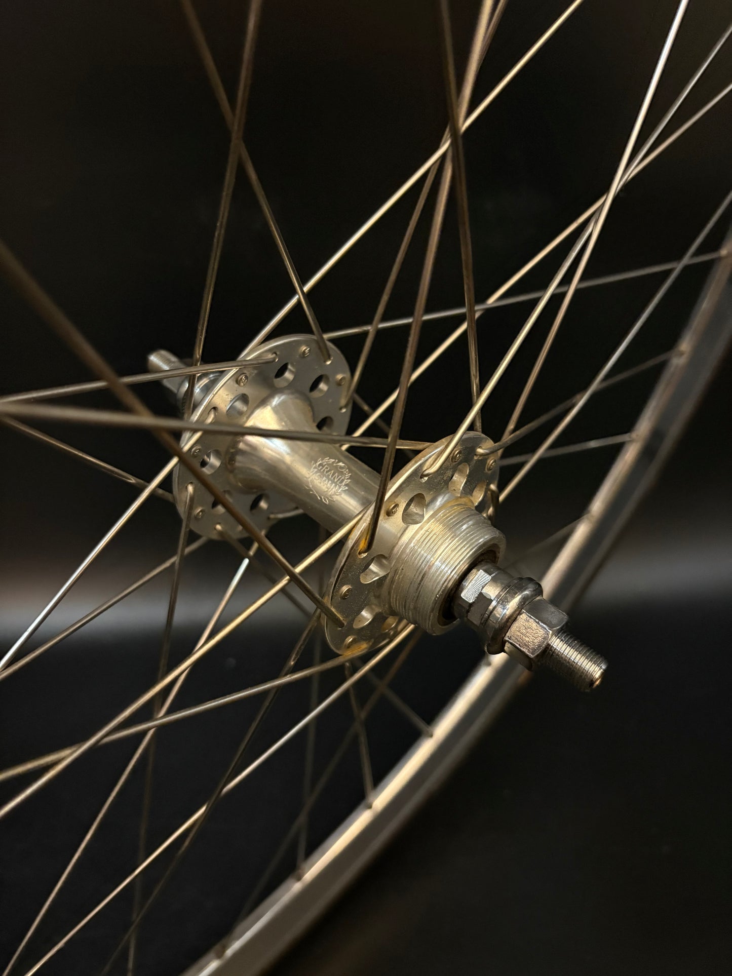 H Plus Son SL42 Silver / Velo Orange Grand Cru Wheelset 32h