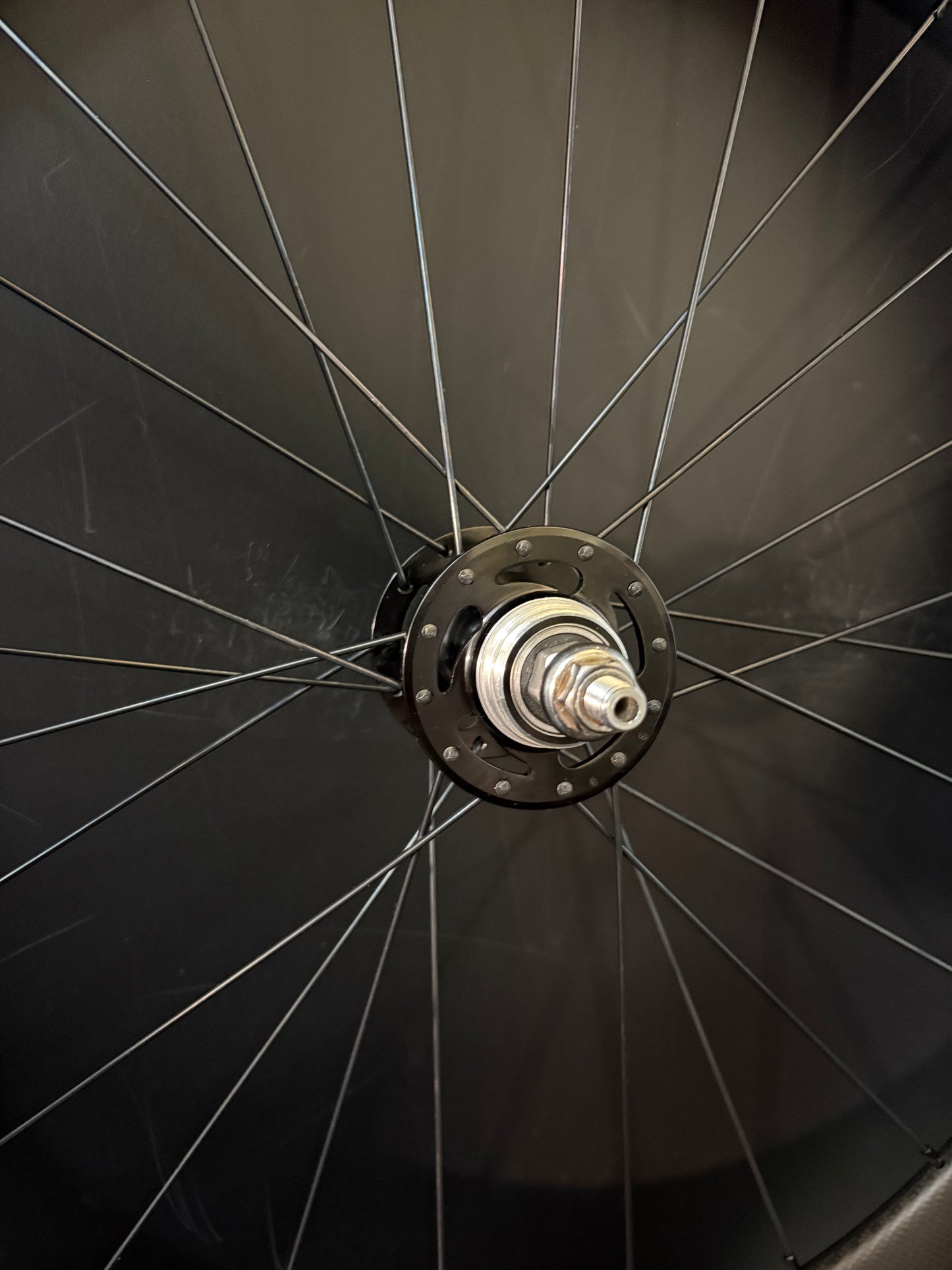 Unbranded 50mm/90mm Carbon Clincher / Novatec Wheelset 20/24h