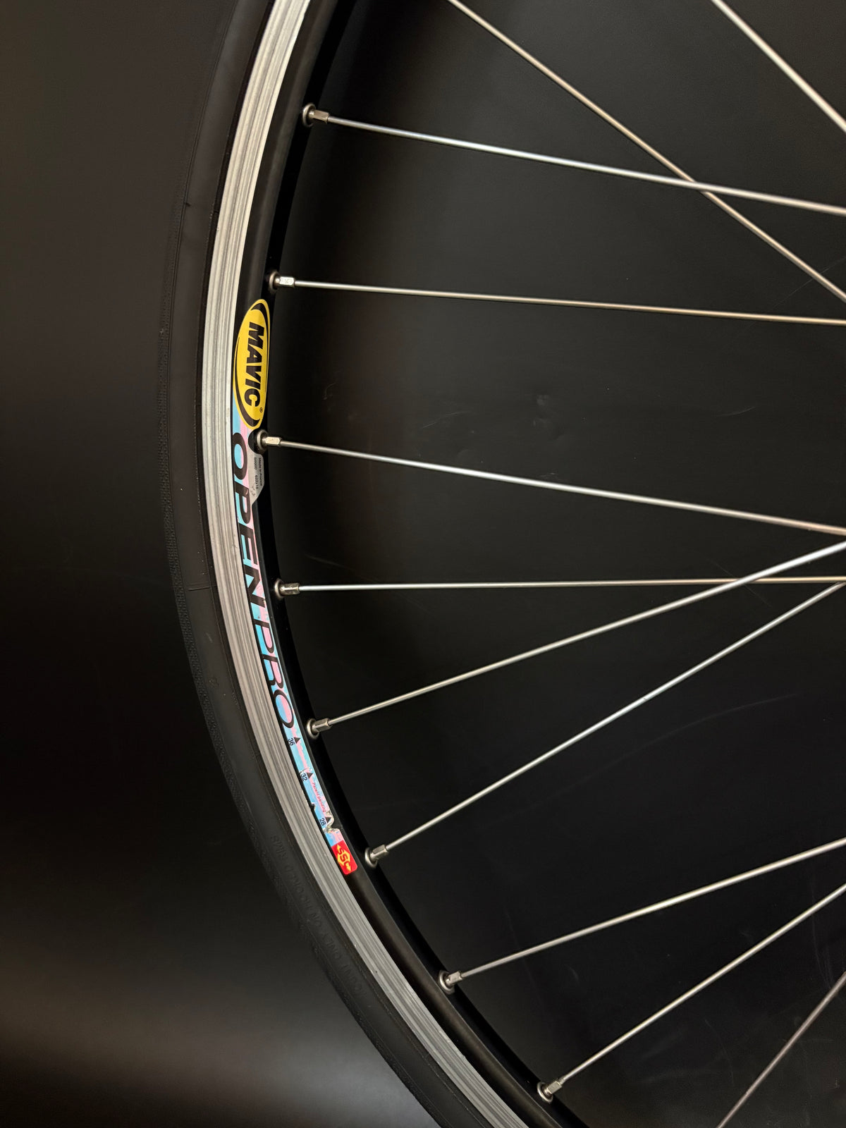 Mavic Open Pro Black / Suzue Pro Max Wheelset 36h
