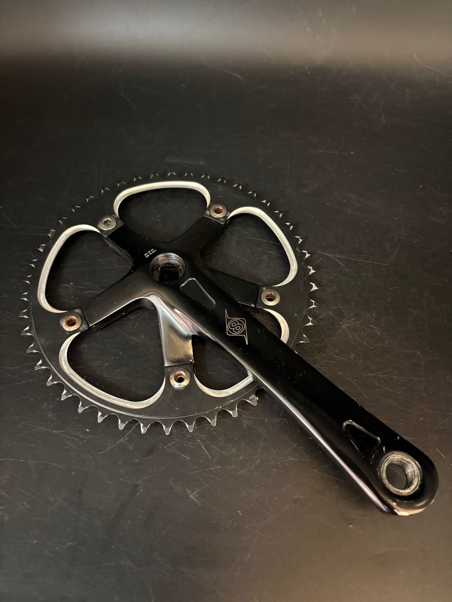 Origin 8 Crankset Black 170mm 46t 130bcd