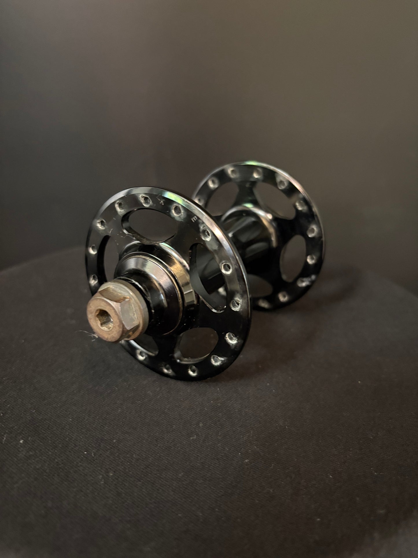 All City Track Hubs Black 32h Fixed/Fixed