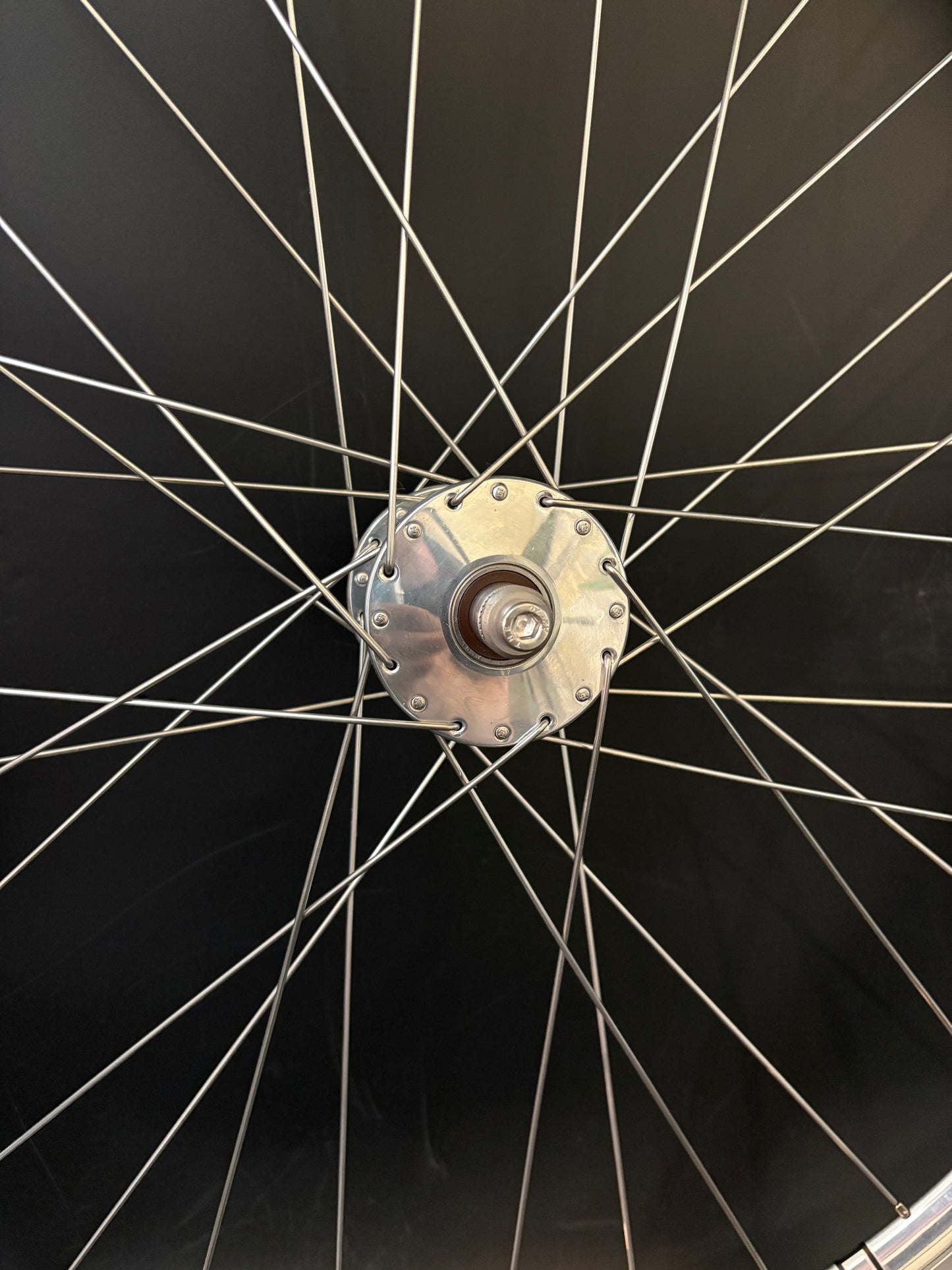 H Plus Son Archetype / Phil Wood HF Wheelset Silver 32h