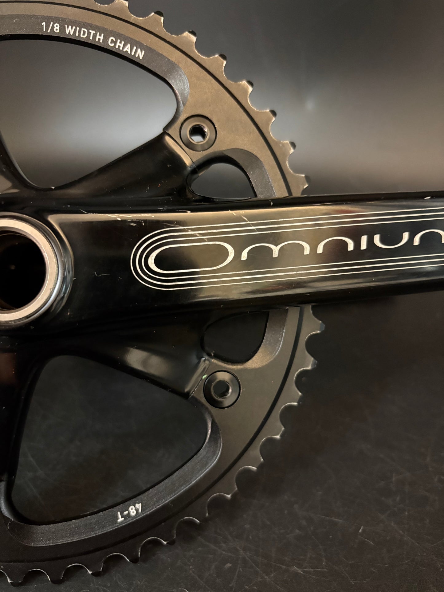 Sram Omnium Crankset Black 165mm 48t #1