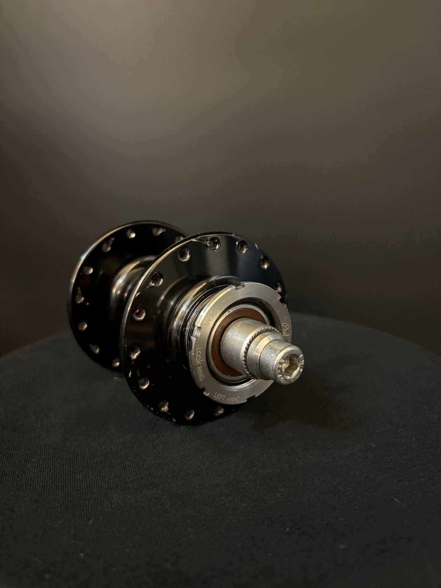Phil Wood Rear Hub HF Black 32h Fixed/Free