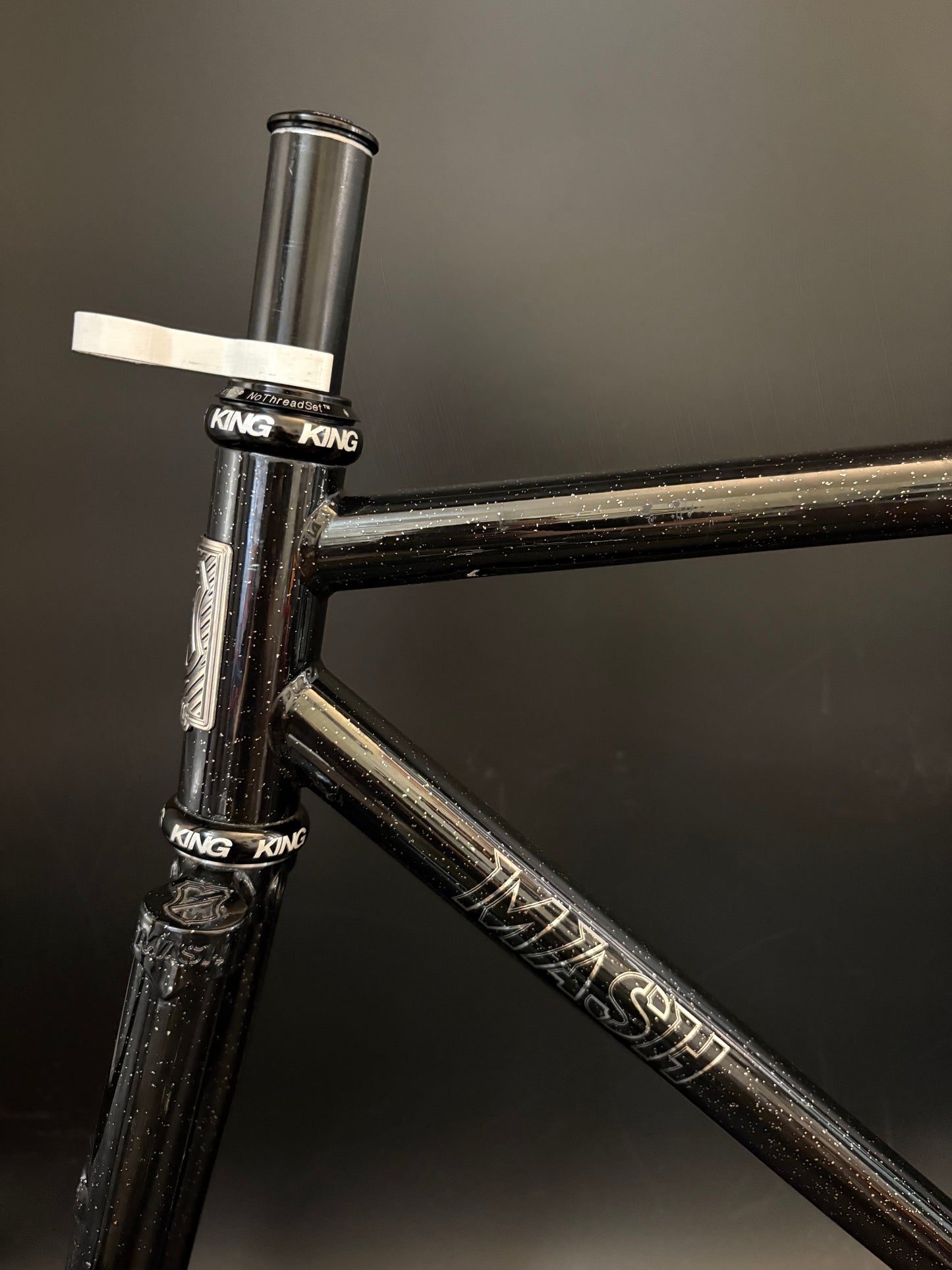 Mash Steel Frameset Black Sparkle MJS 53cm Small