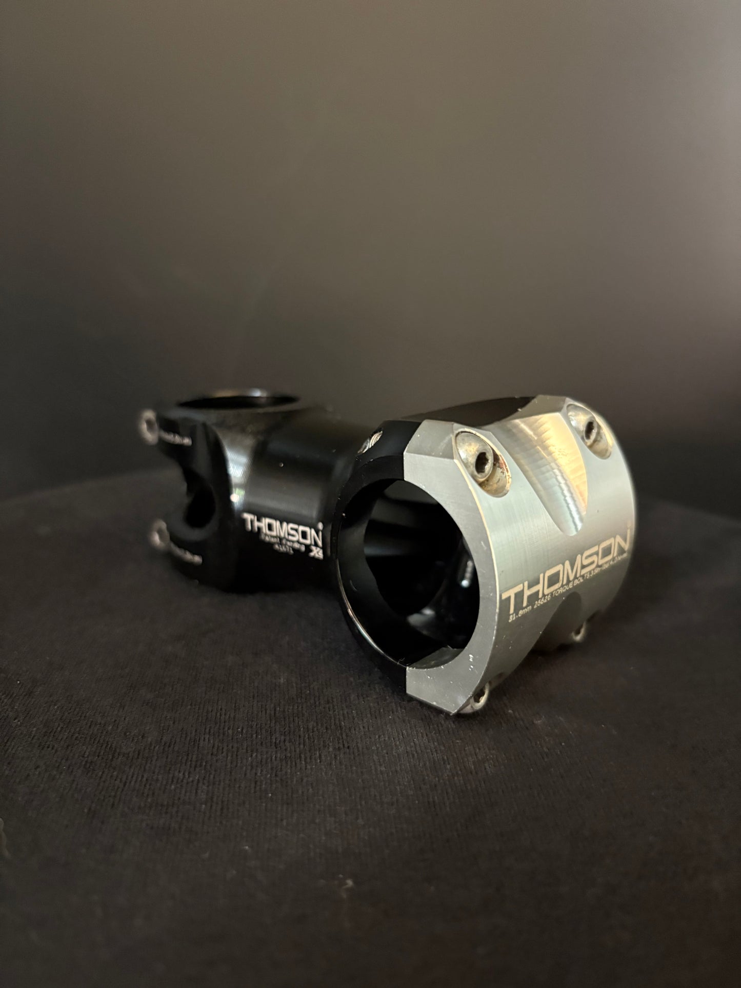 Thomson X4 Stem Black/Silver 70mm 31.8 0deg