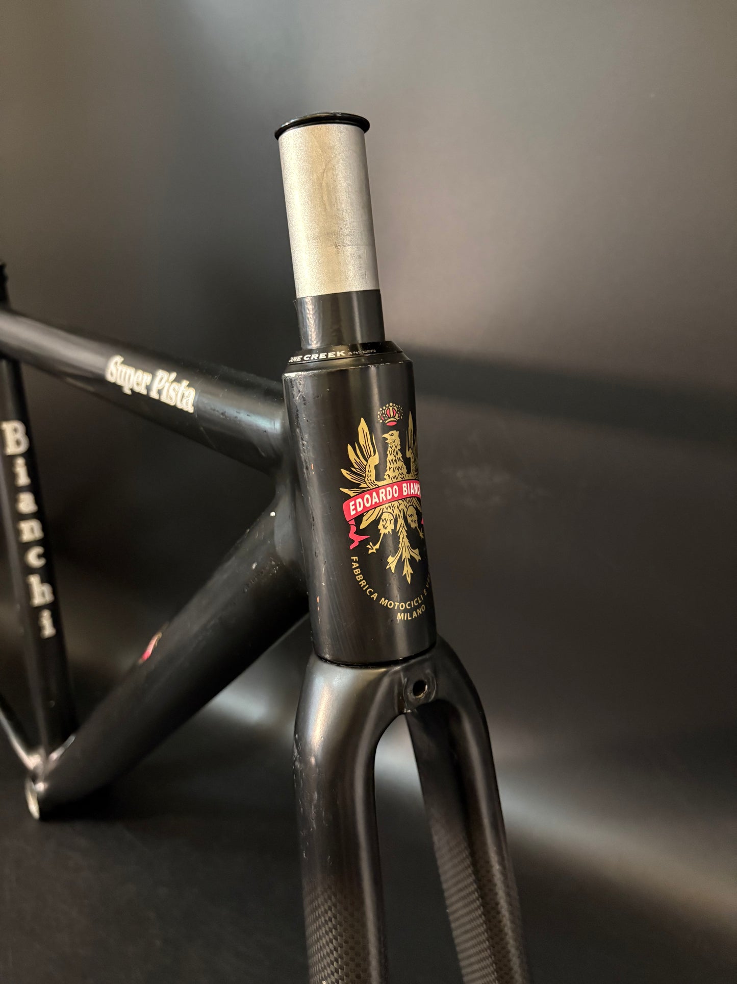 Bianchi Super Pista Frameset Black 49cm