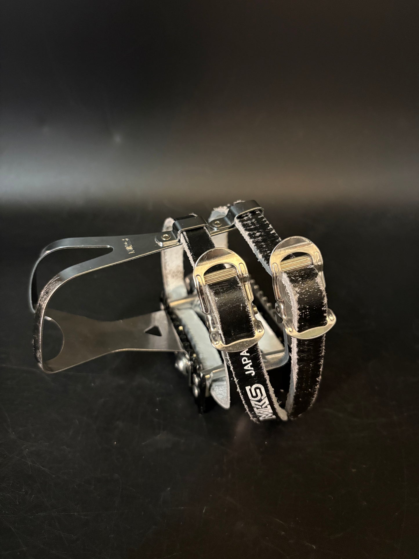 MKS Stream / MKS Leather Double Straps Pedal Setup Black
