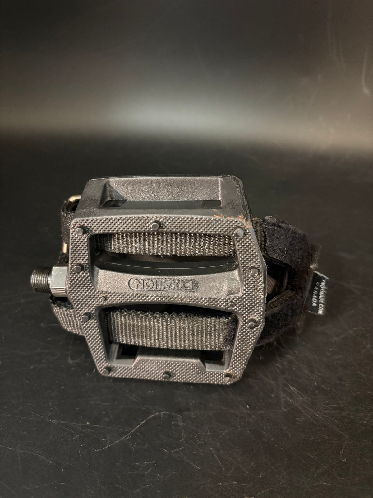 Fyxation / Ynot Straps Pedal Setup