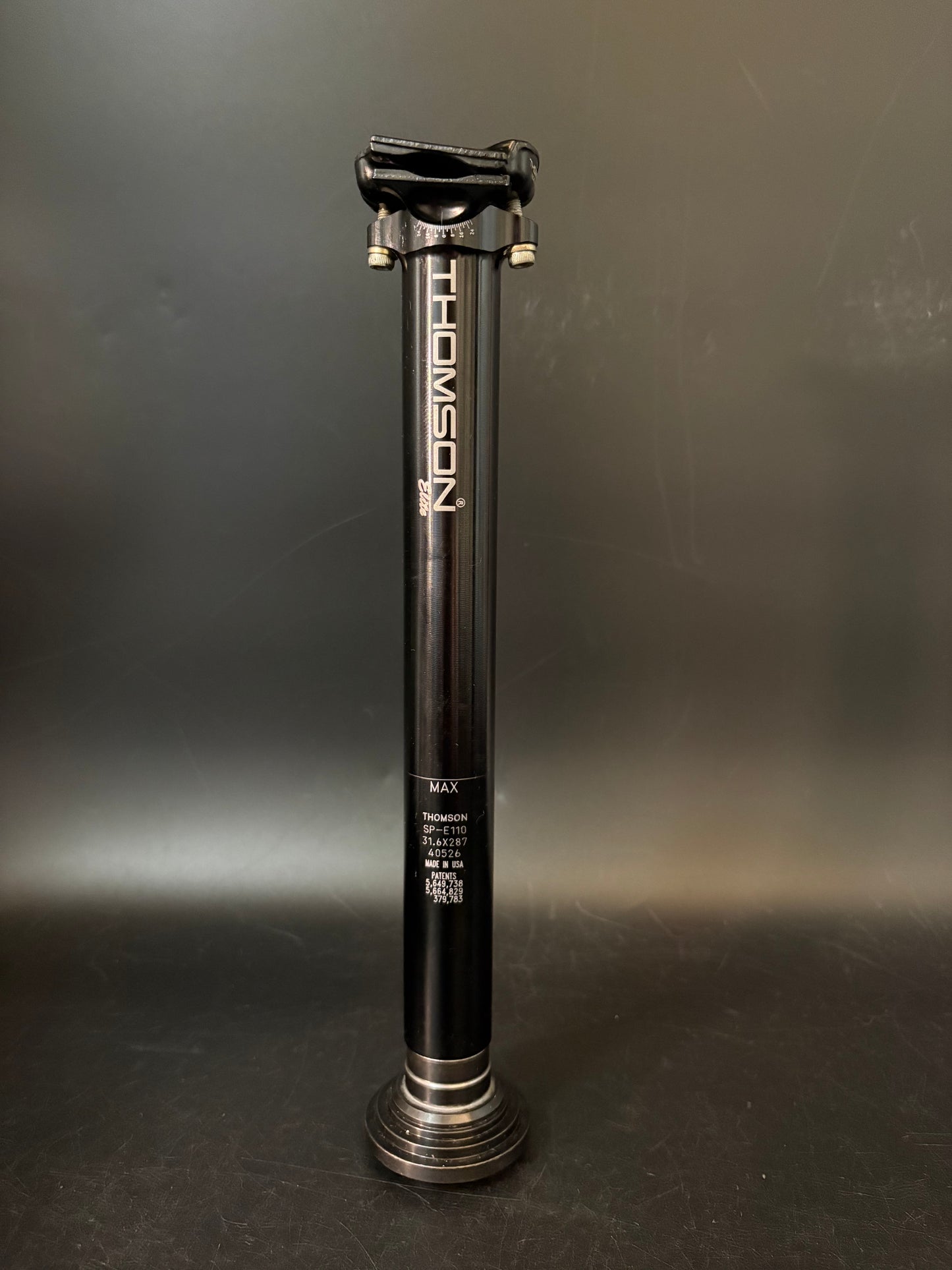 Thomson Elite Seatpost Black 31.6 287mm