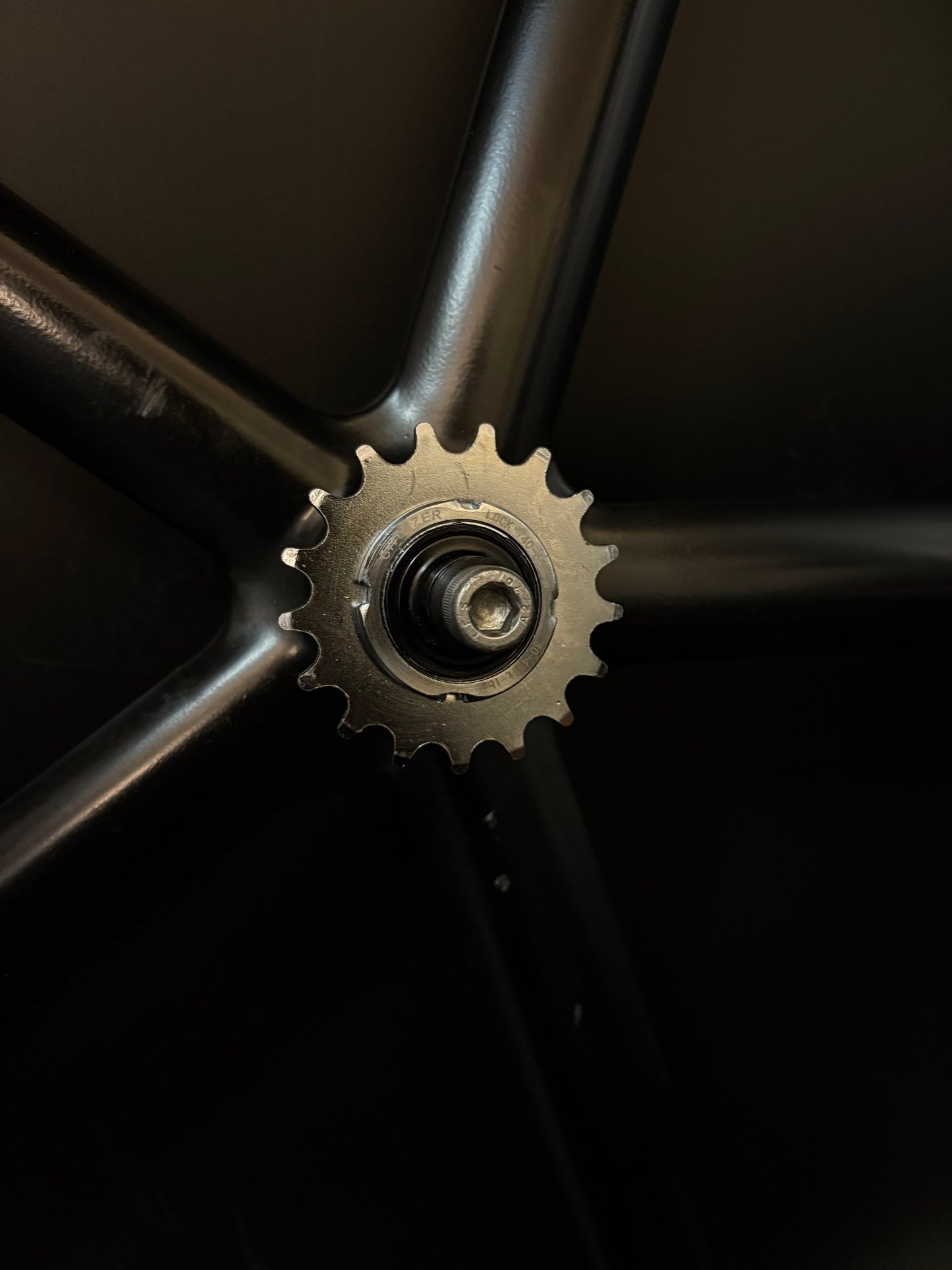 Aerospoke Wheelset Black w/ 17t Cog