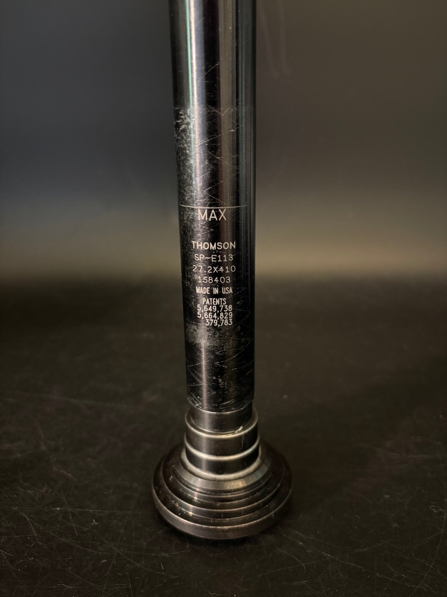 Thomson Elite Seatpost Black 27.2 410mm