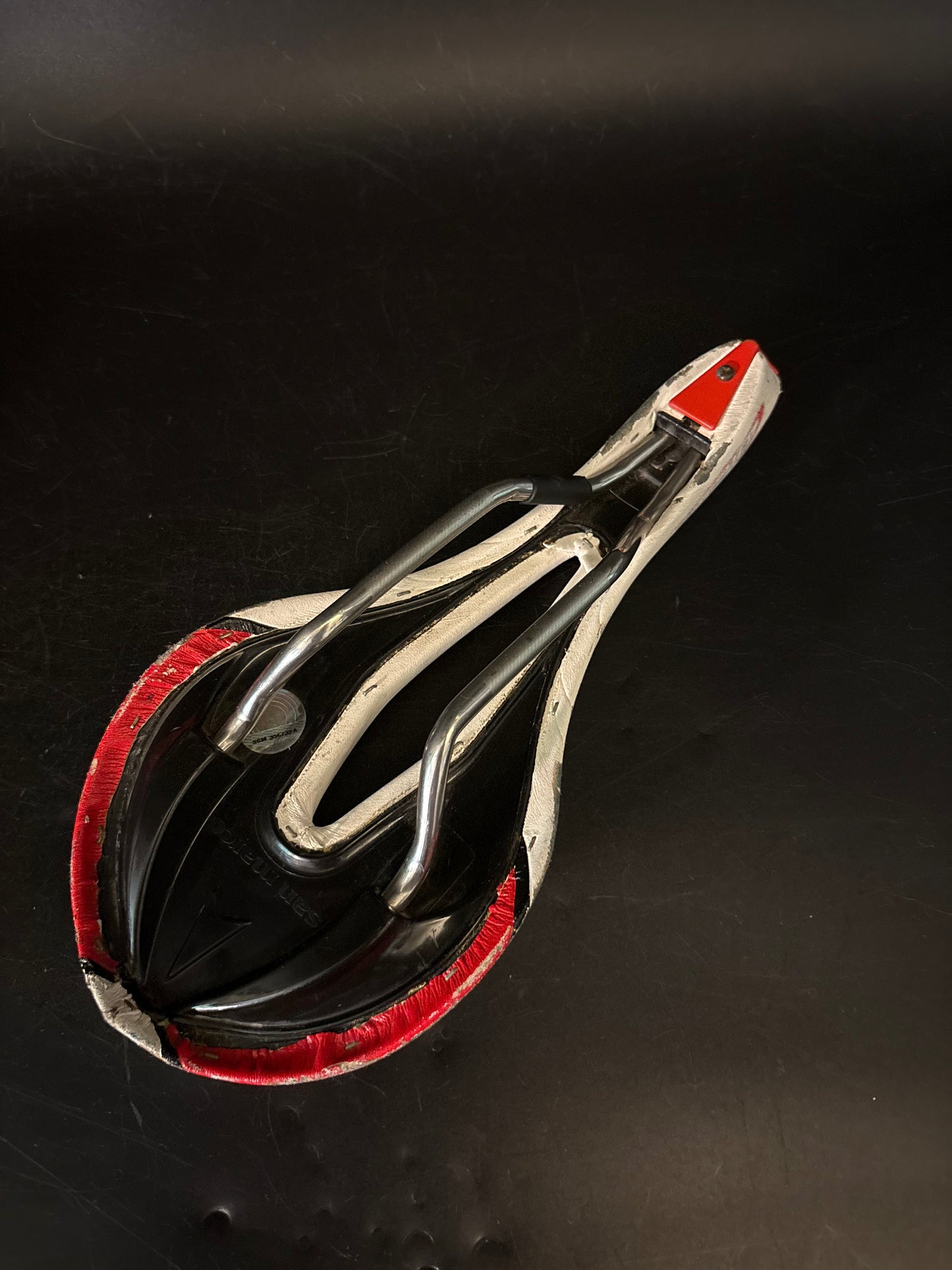 San Marco Zoncolan Saddle White/Red