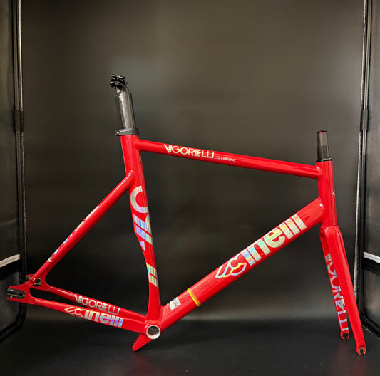 Cinelli Vigorelli Shark Frameset Red 59cm