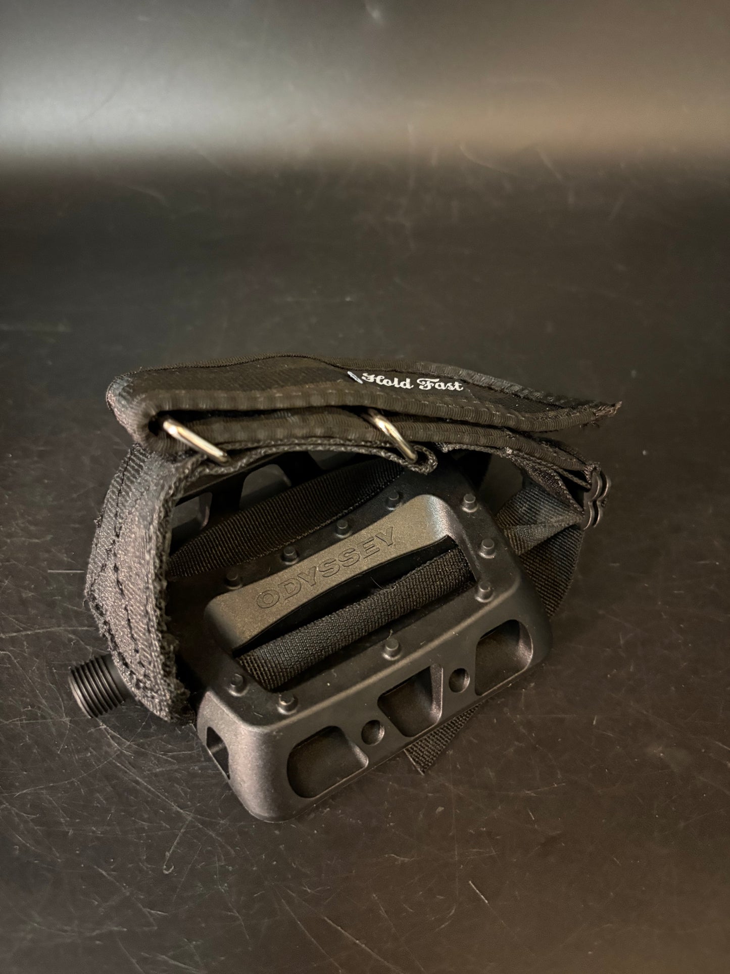 Odyssey / Hold Fast Straps Pedal Setup