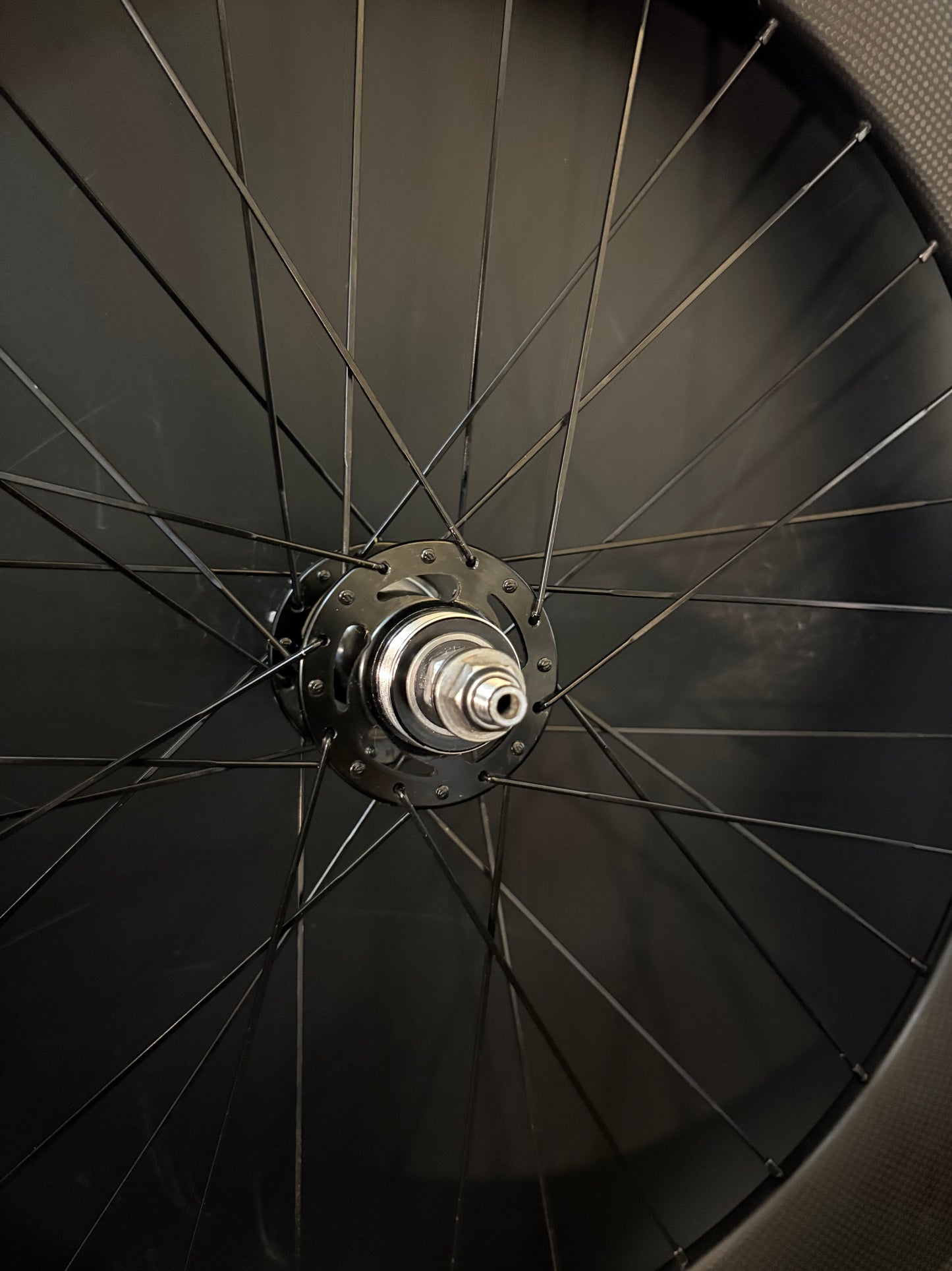 Unbranded 90mm Carbon Clincher / Novatec Wheelset 32h
