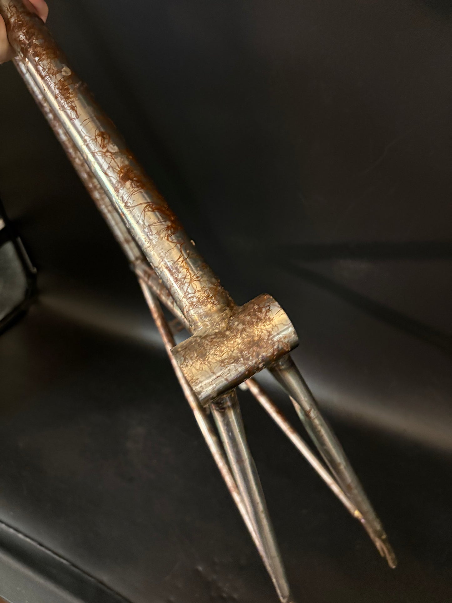 Chas’ Cinelli Mash Work Frameset Raw Prototype #1 55cm