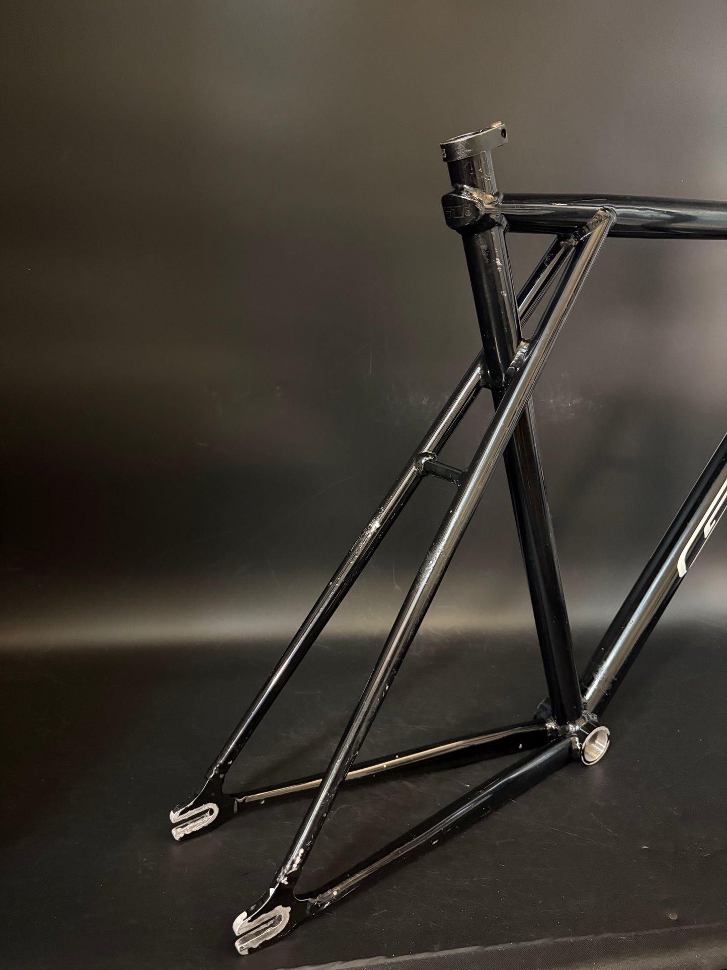 GT Pulse Kinesis Frameset Black 59cm ST c-t 56cm TT c-c