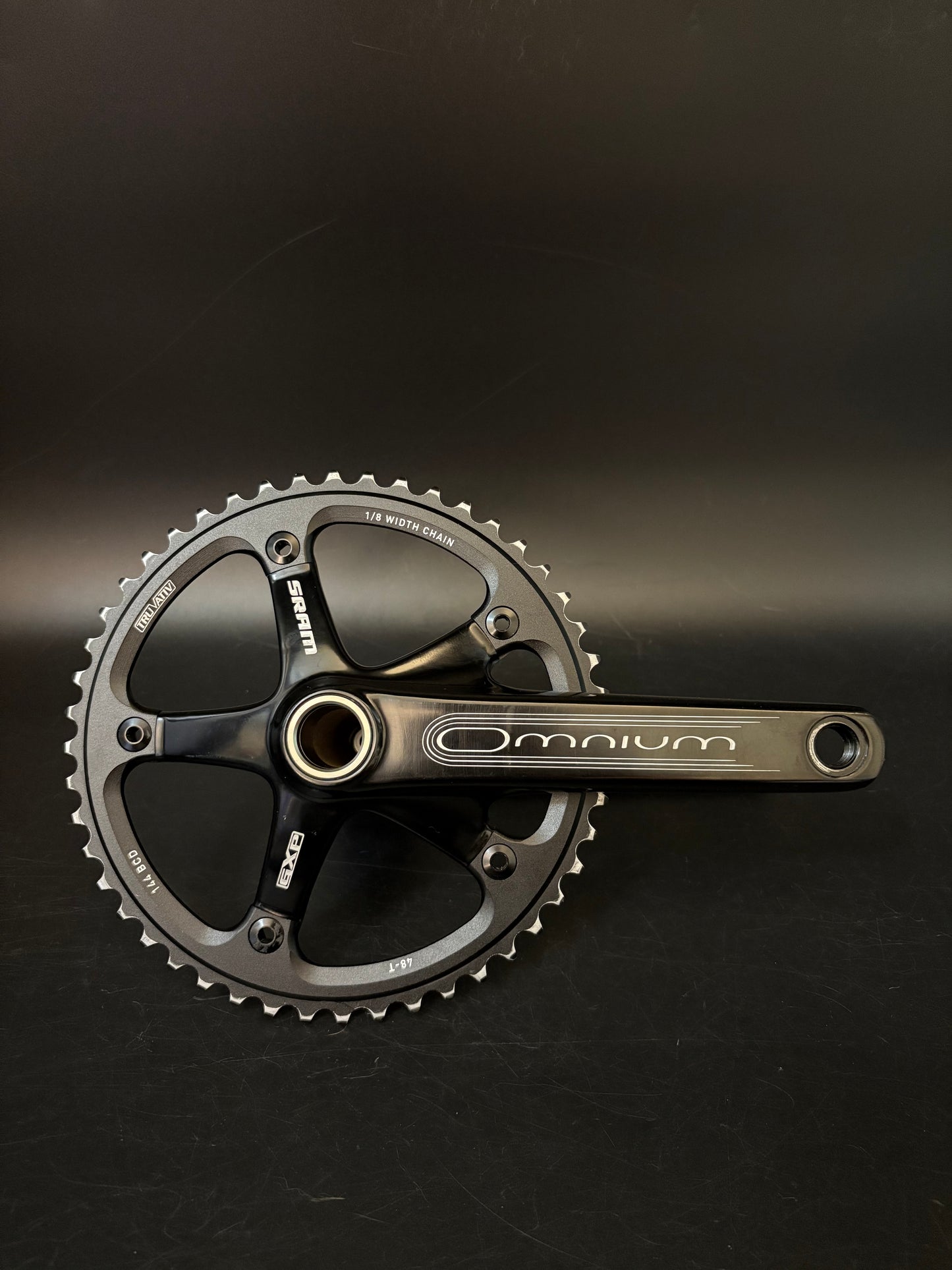 Sram Omnium Crankset Black 170mm 48t